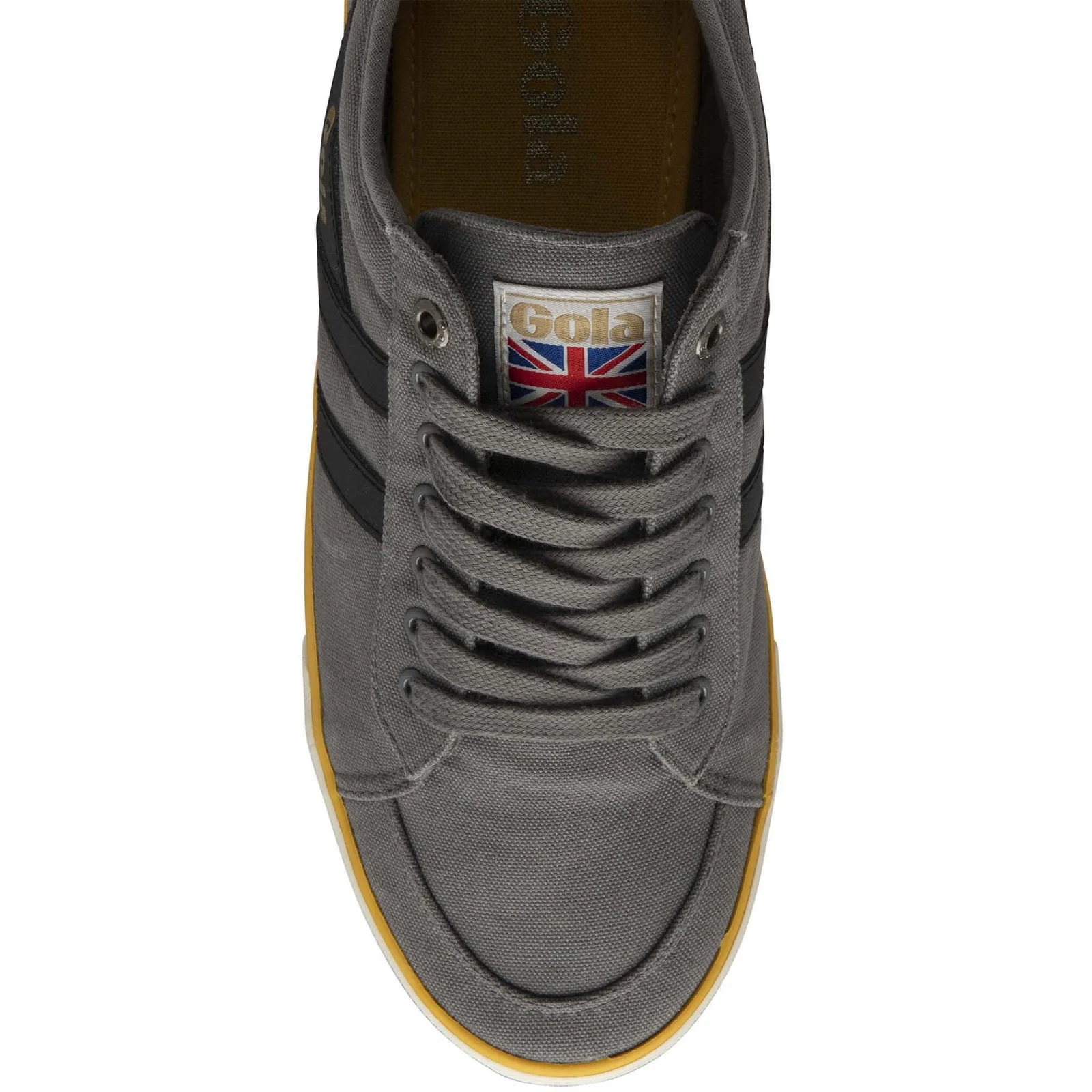 Gola Mens Comet Classic Washed Canvas Plimsoll - Image 6