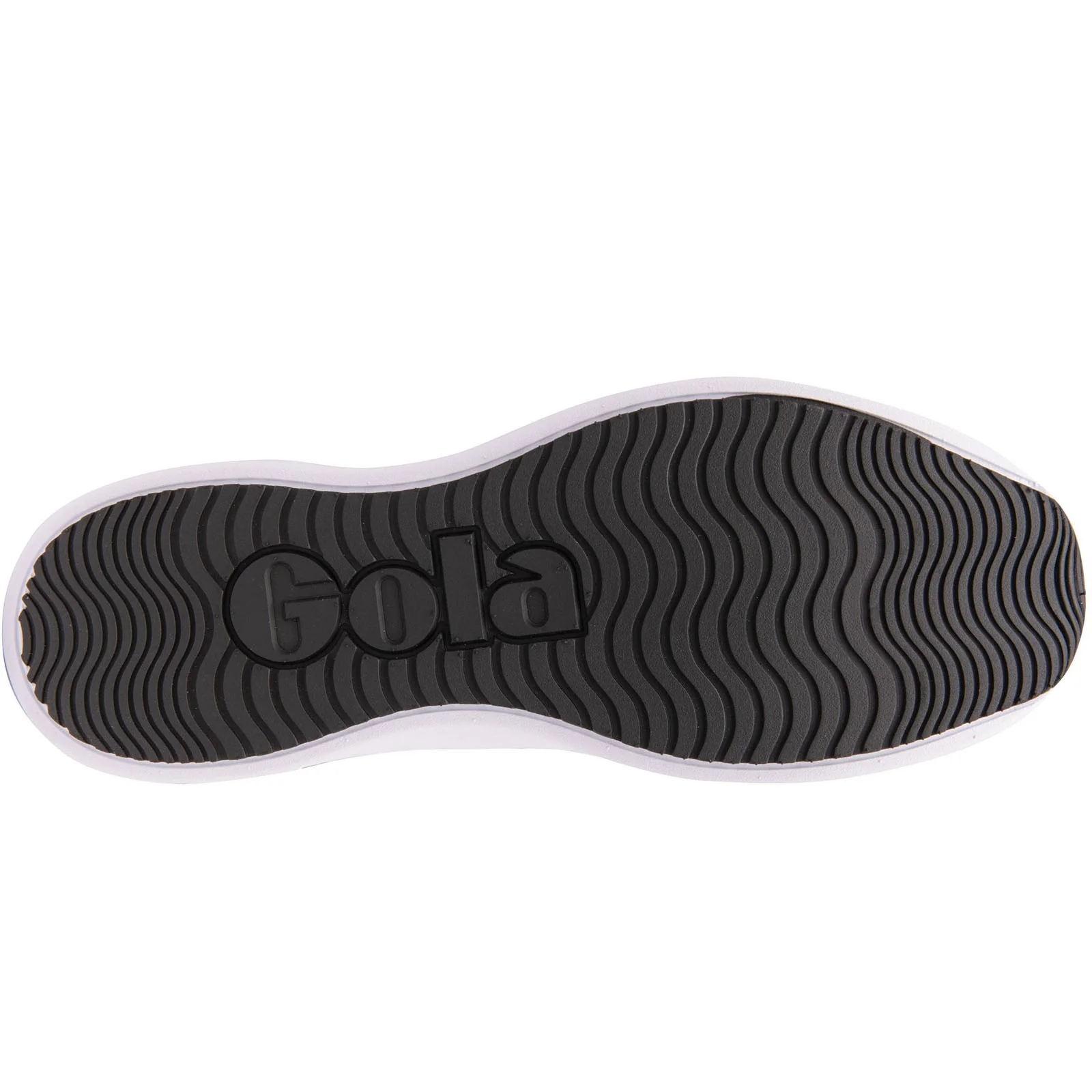 Gola Performance Kids Draken Twin Bar QF Hook & Loop Trainers - Black/White - Image 3