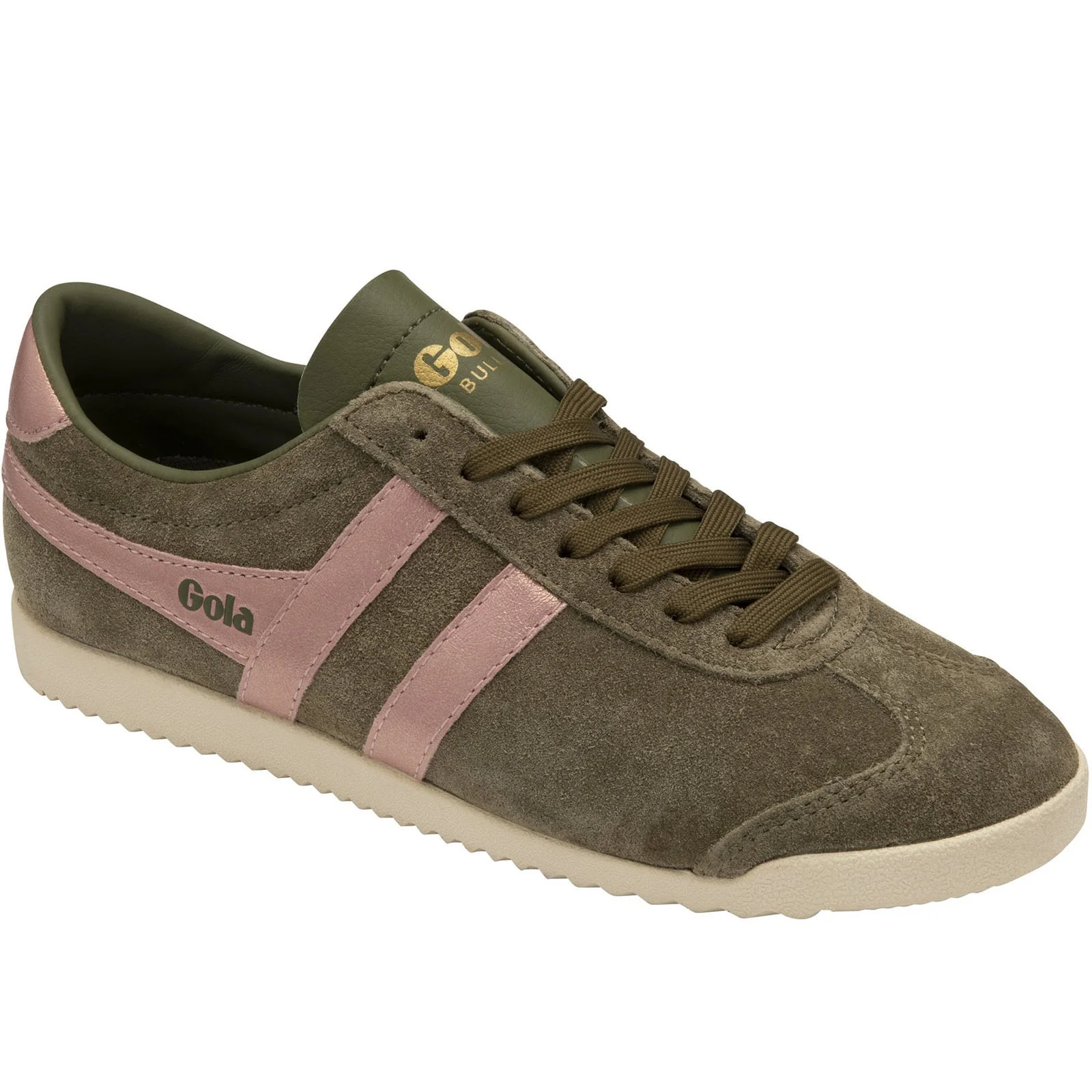 Gola Womens Bullet Flame Suede Retro Trainers - Image 3
