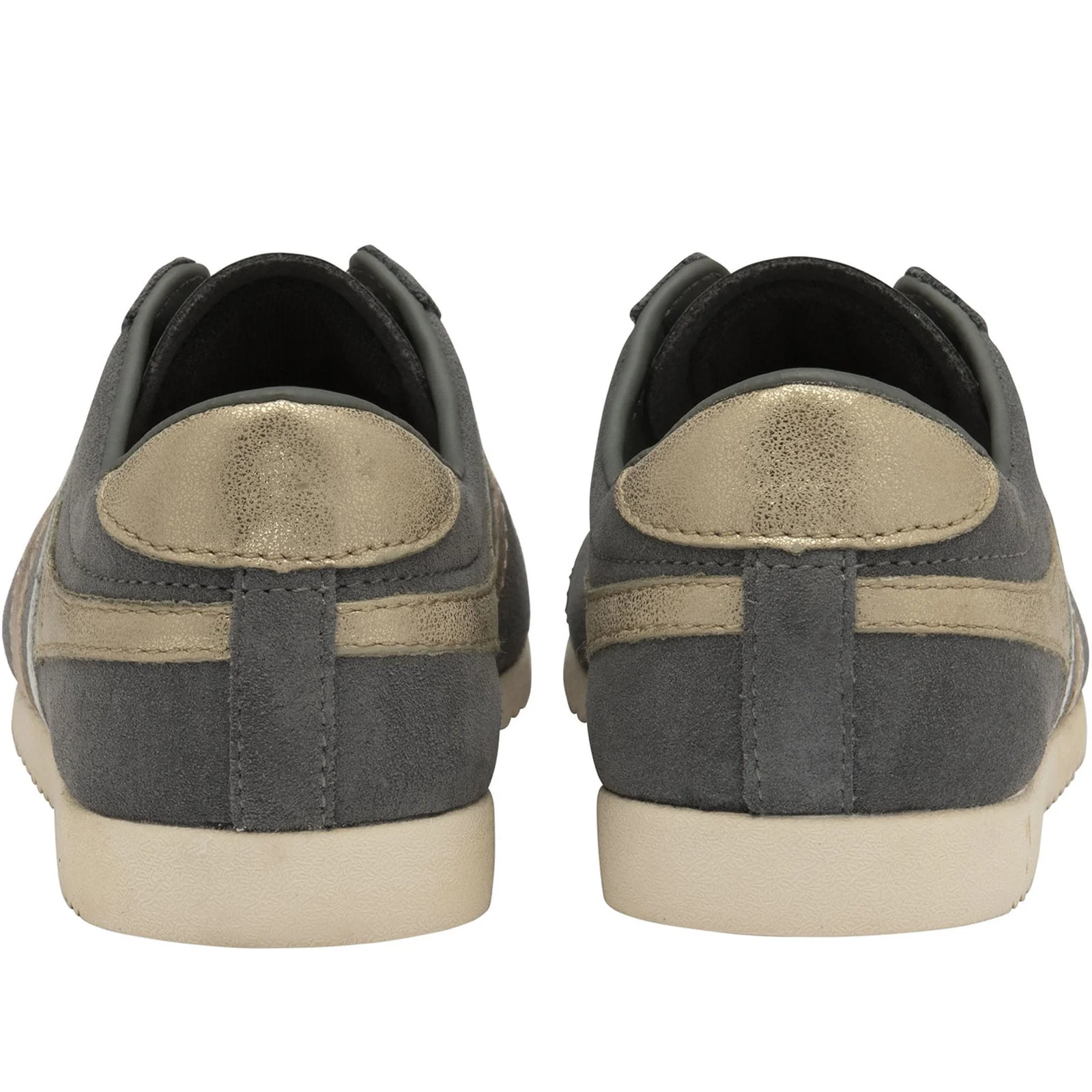 Gola Womens Bullet Mirror Trident Suede Retro Trainers - Image 13