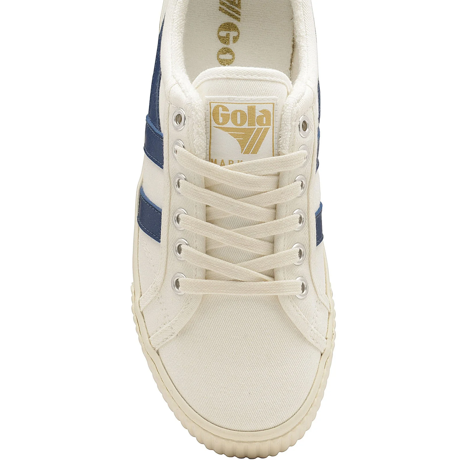 Gola Womens Tennis Mark Cox Canvas Trainers - Image 6
