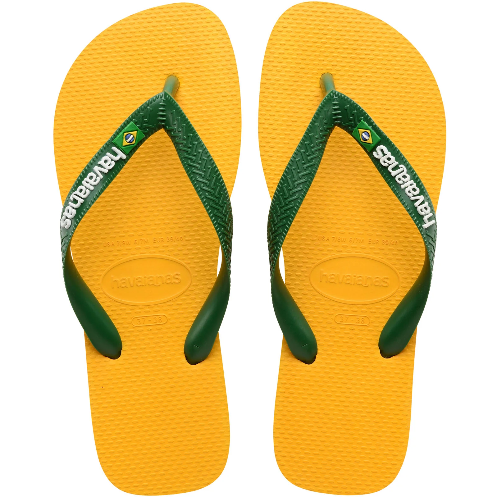 Havaianas Brasil Logo Flip Flops - Image 13
