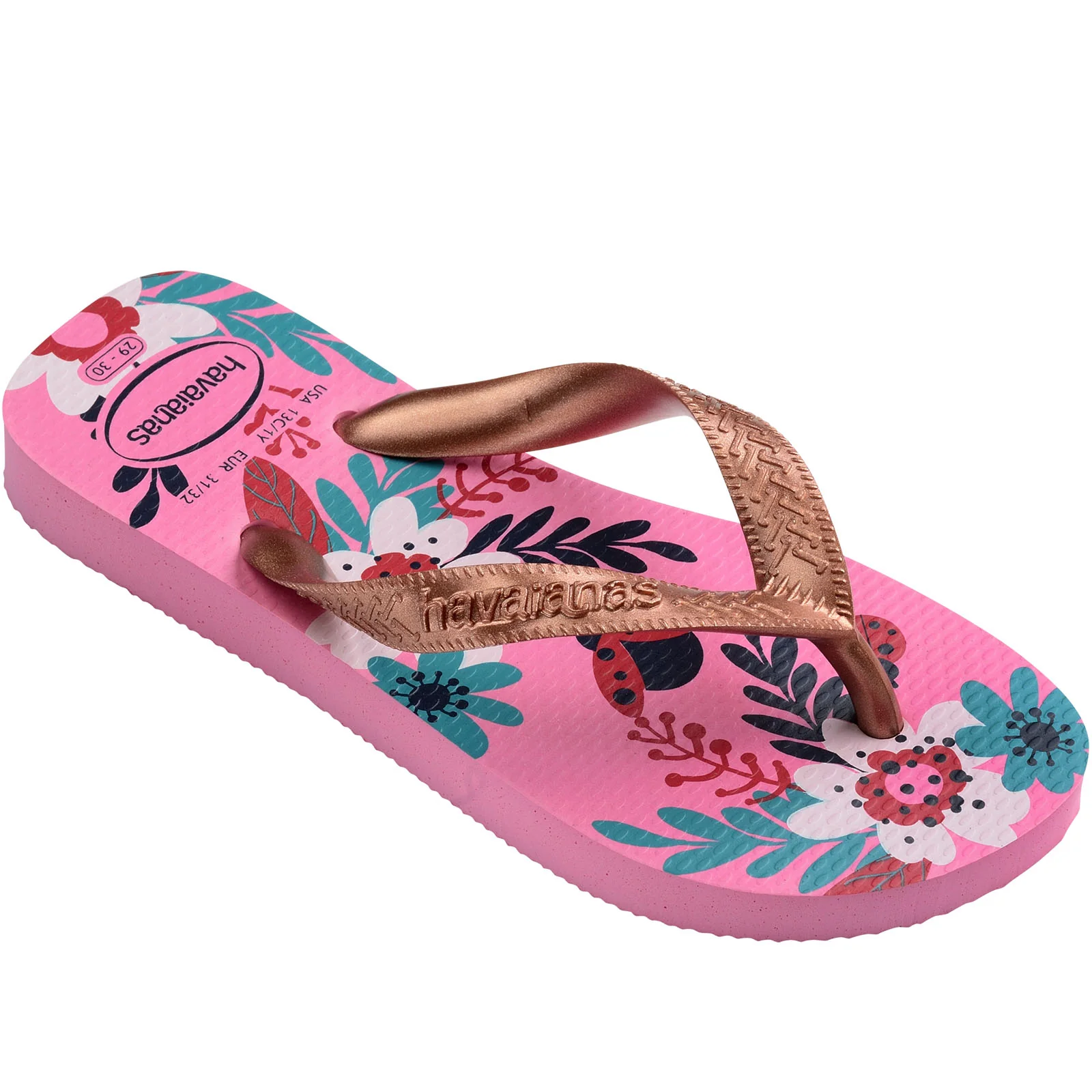 Havaianas Kids Flores Flip Flops - Image 16