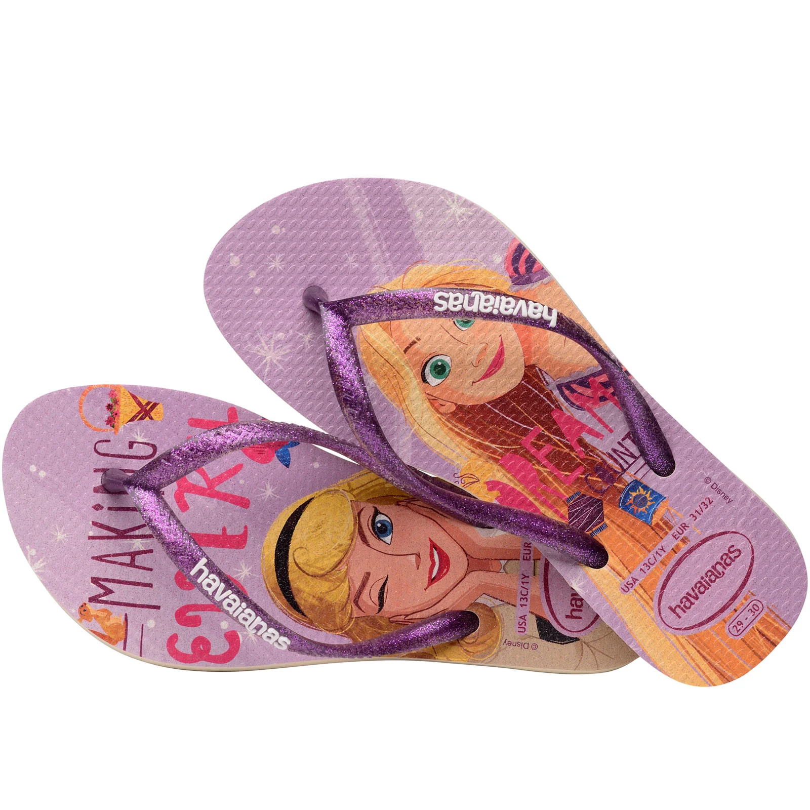 Havaianas Kids Slim Princess Flip Flops - Image 11