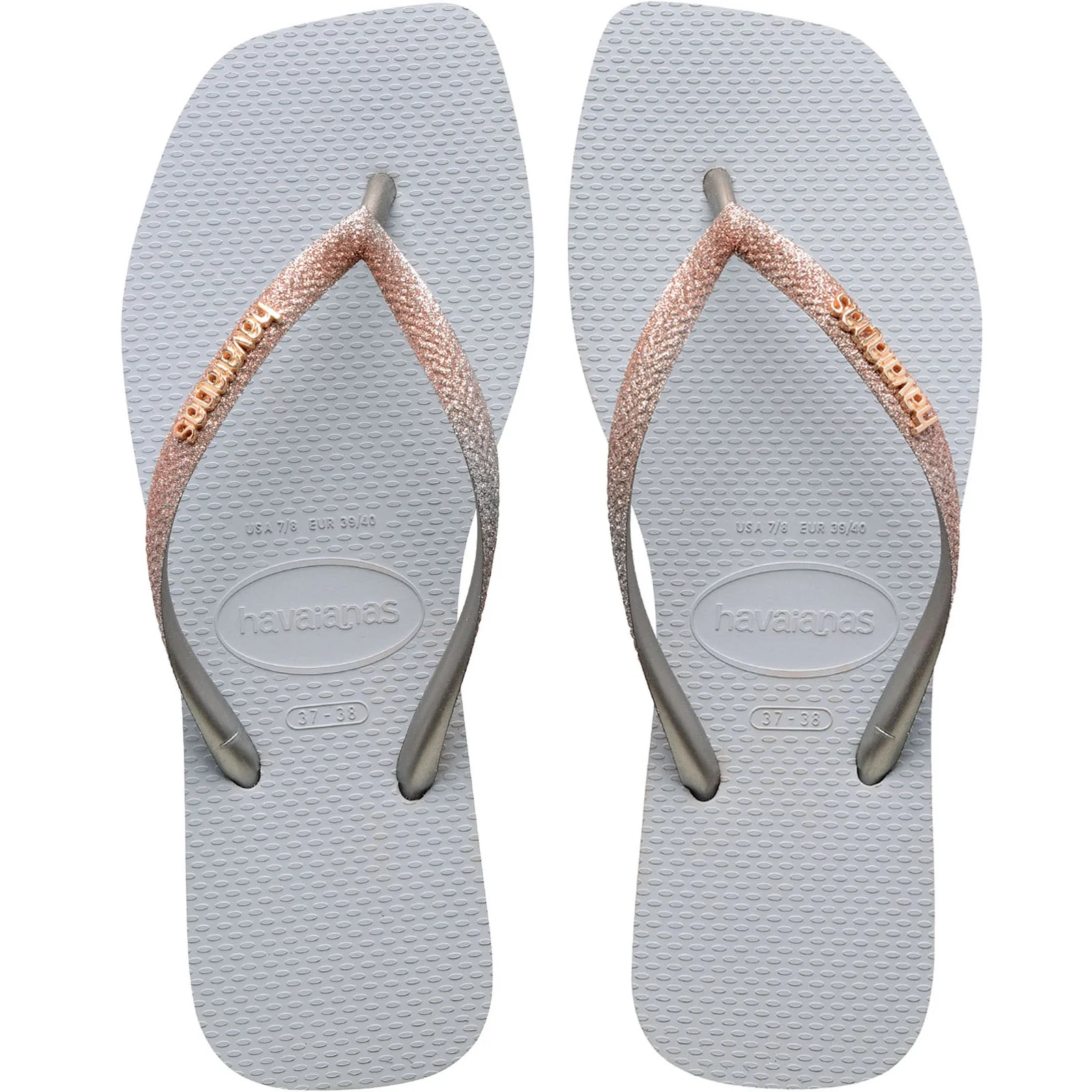 Havaianas Square Glitter Flip Flops - Image 5