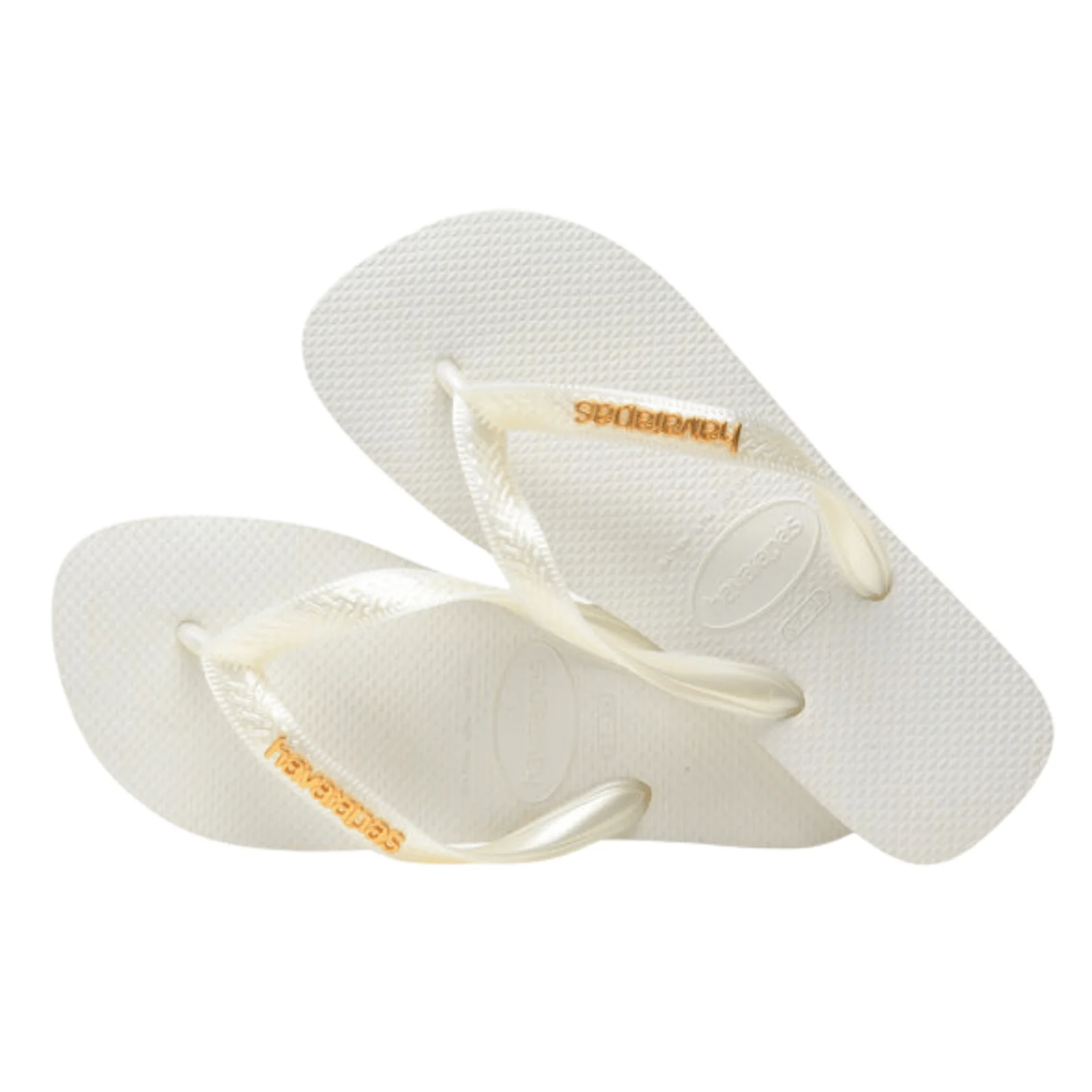 Havaianas Womens Logo Metallic Flip Flops - Image 8