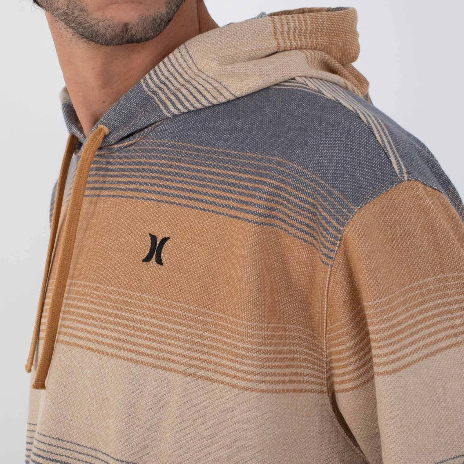 Hurley Mens OG Hooded Poncho Kangaroo pocket Hoodie - Image 10