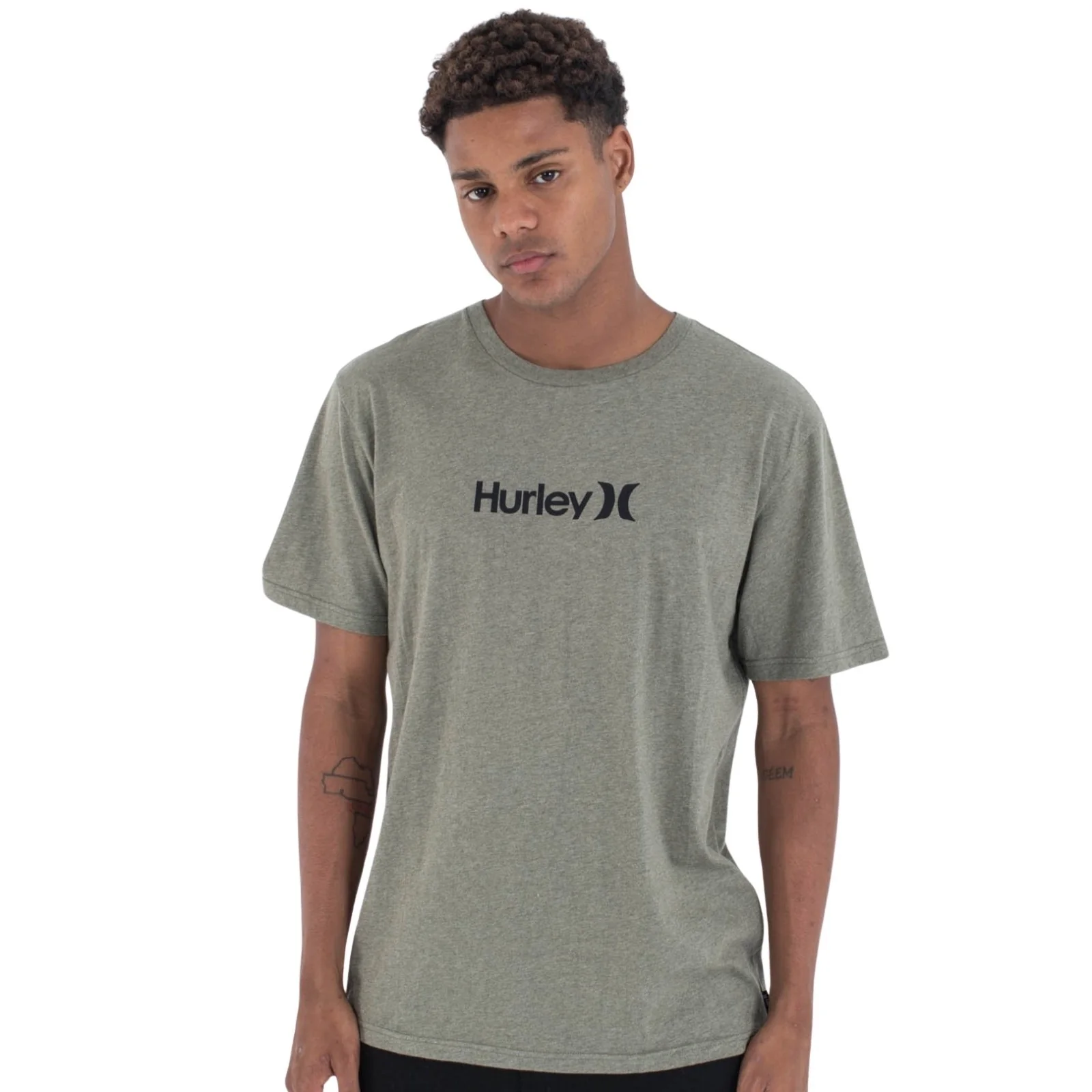 Hurley Mens Organic One & Only Graphic Short Sleeve T-Shirt - Image 3