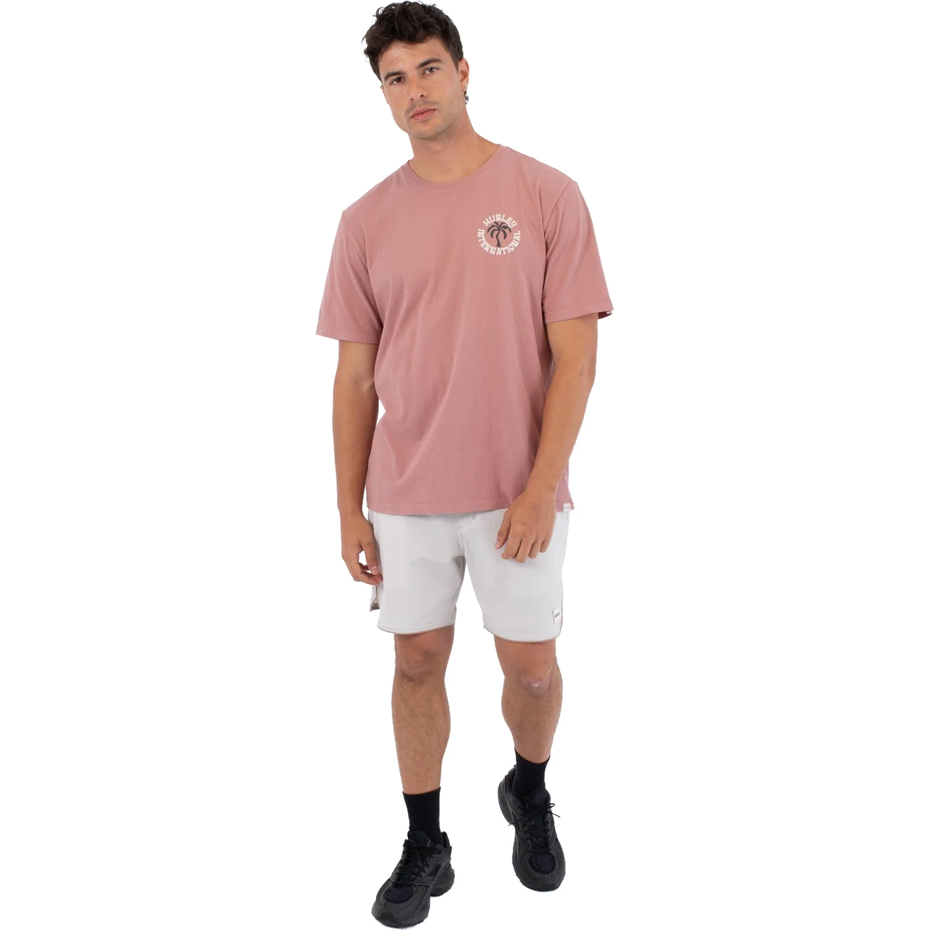 Hurley Mens PALM Short Sleeve T-Shirt - Image 10