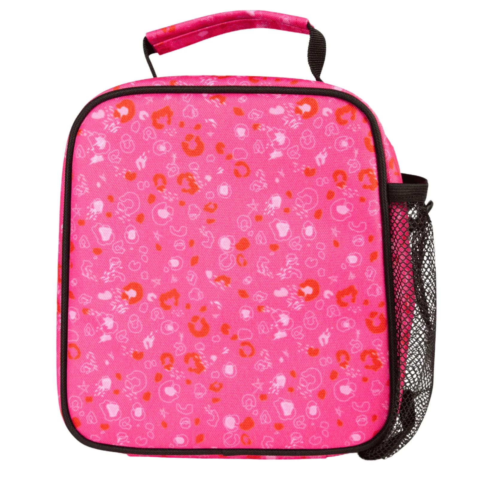 Hype Girls Leopard Print School Lunch Box - Pink - Image 2