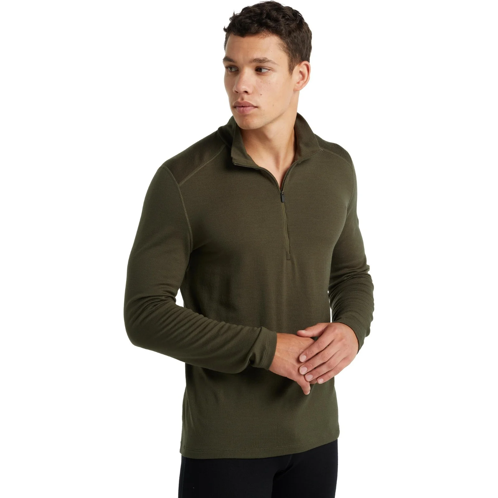 Icebreaker Mens Tech Long Sleeve Half Zip Long Sleeve T-Shirt - Image 4