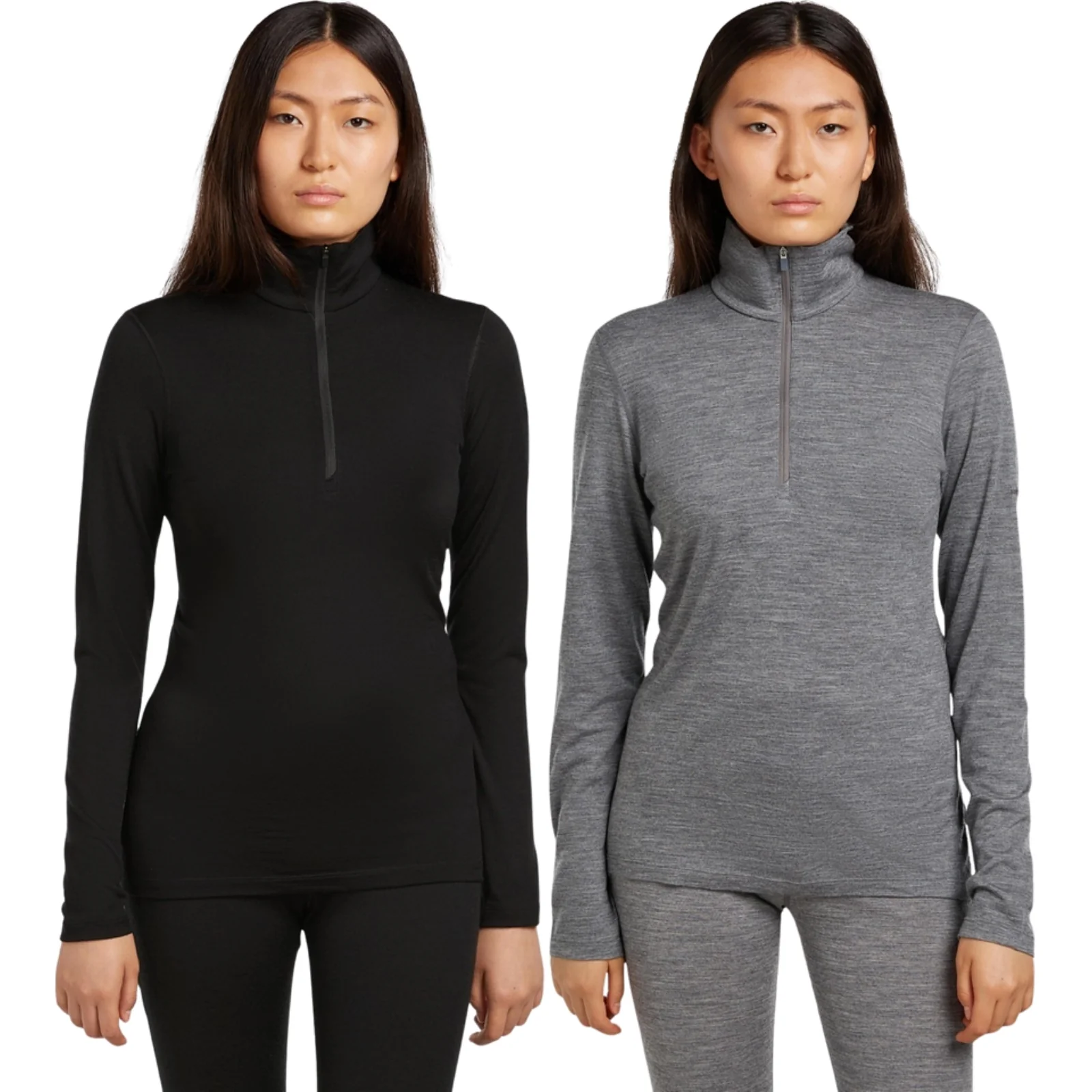 Icebreaker Womens Oasis Half Zip Thermal Long Sleeve T-Shirt