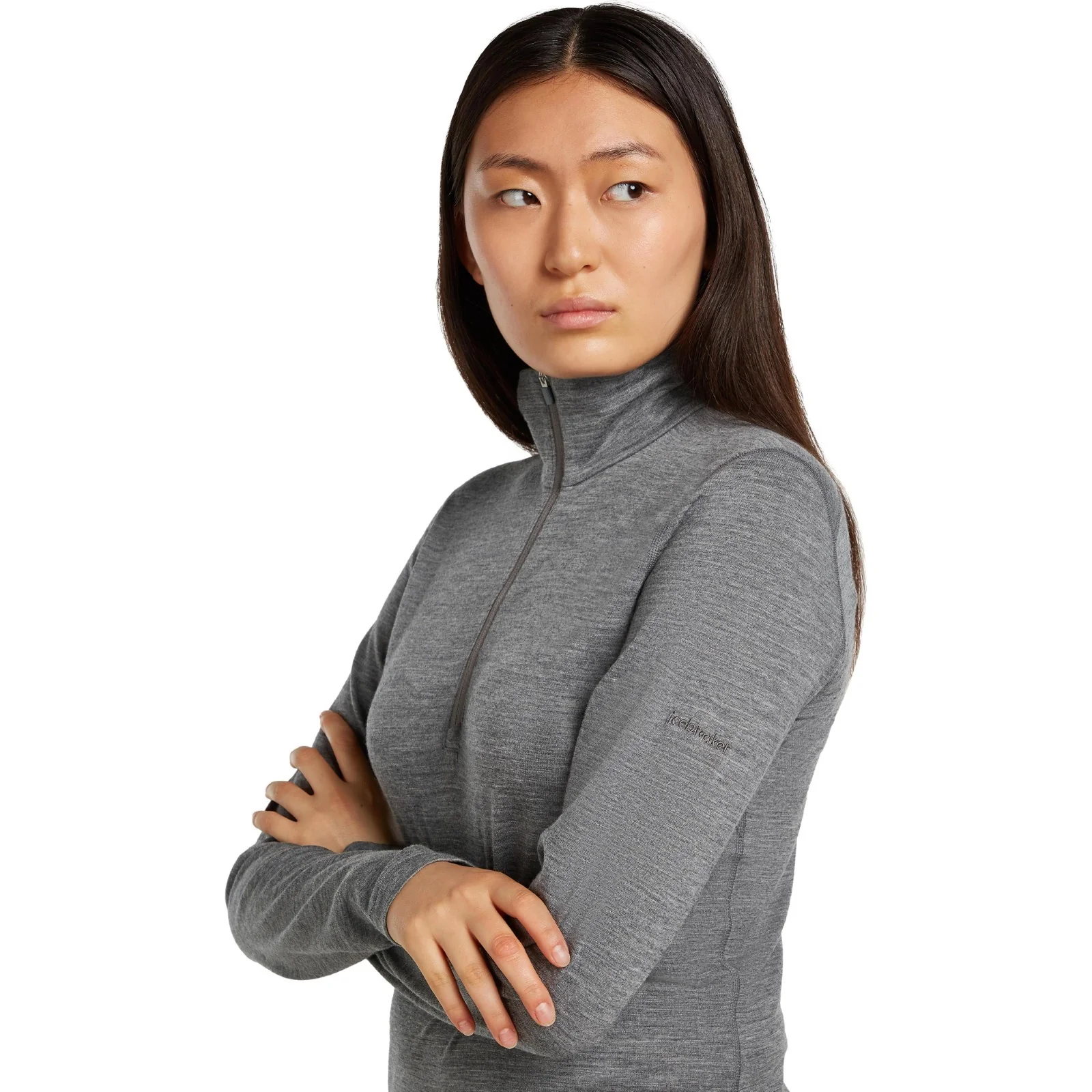 Icebreaker Womens Oasis Half Zip Thermal Long Sleeve T-Shirt - Image 11