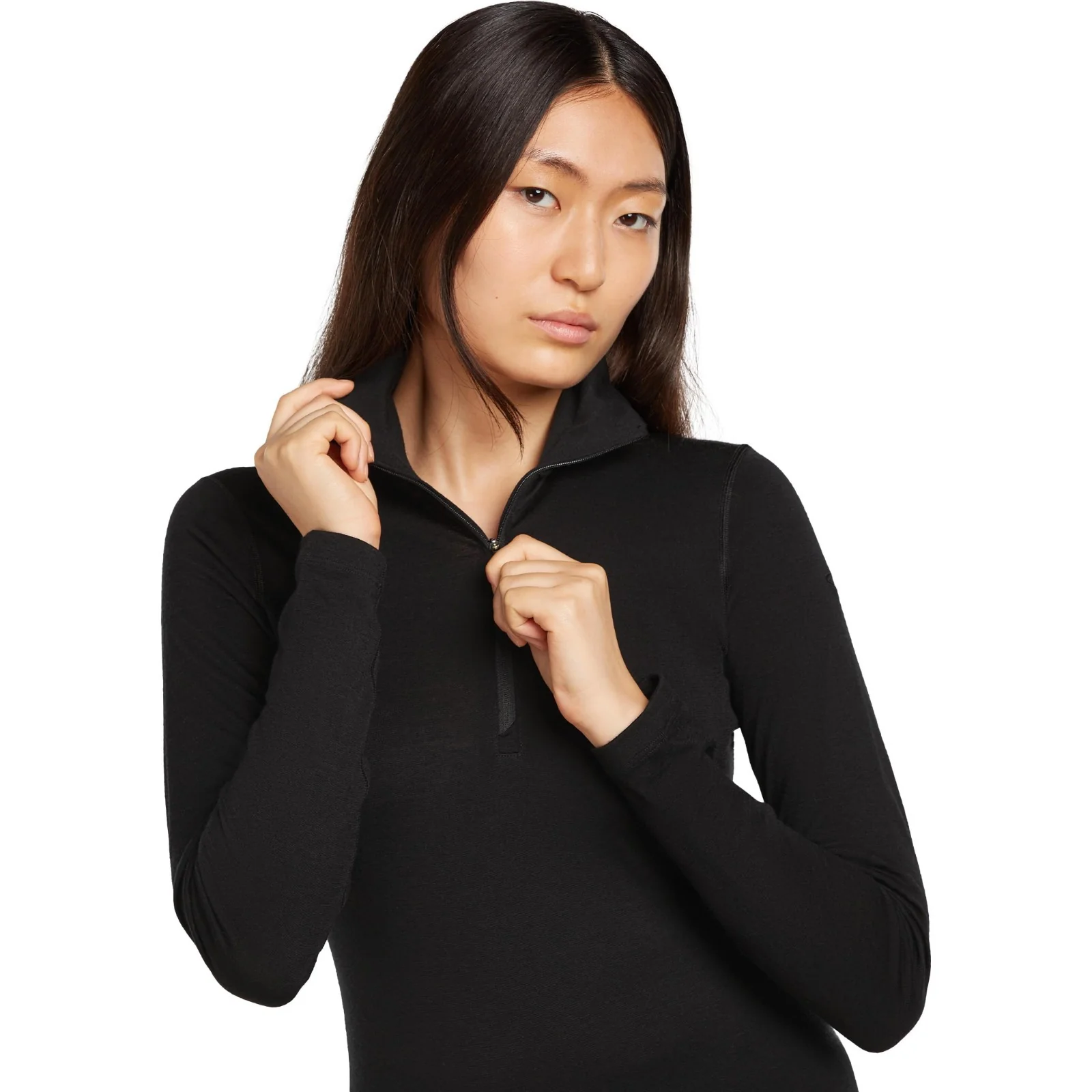 Icebreaker Womens Oasis Half Zip Thermal Long Sleeve T-Shirt - Image 12