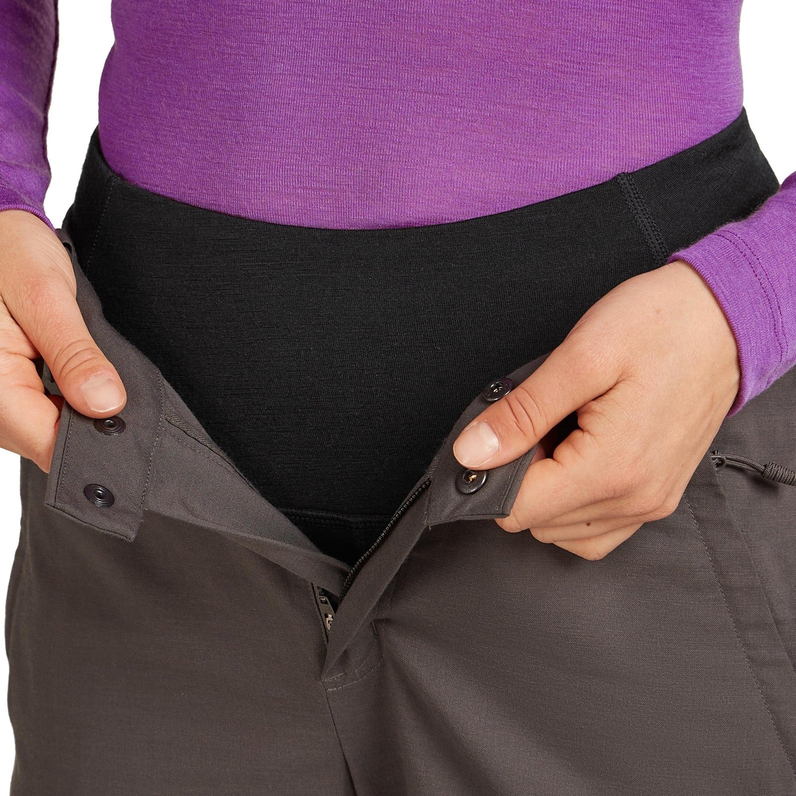 Icebreaker Womens Oasis High Rise Baselayer Bottoms - Image 10