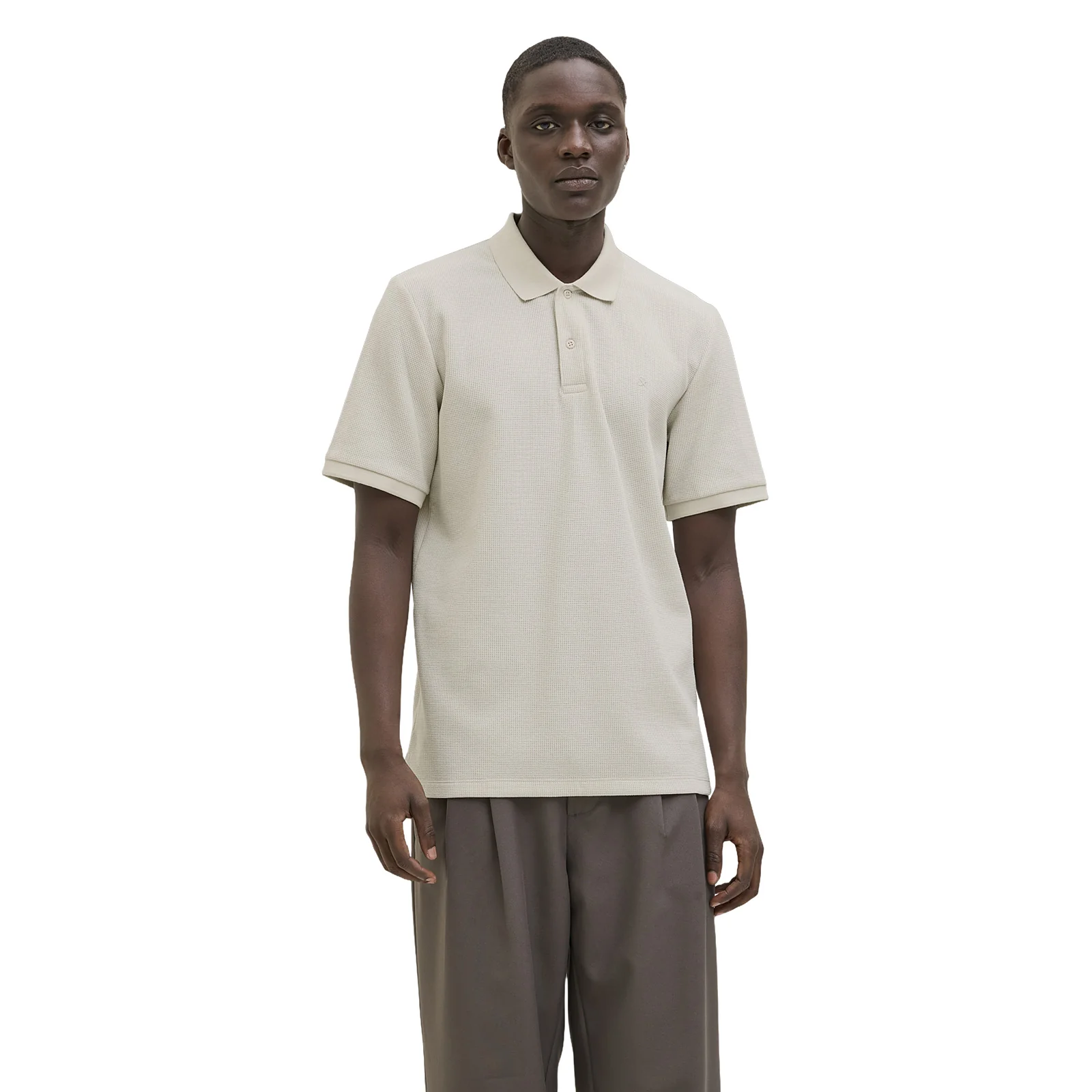 Jack & Jones Mens Austin  Short Sleeve Polo Shirt - Image 3