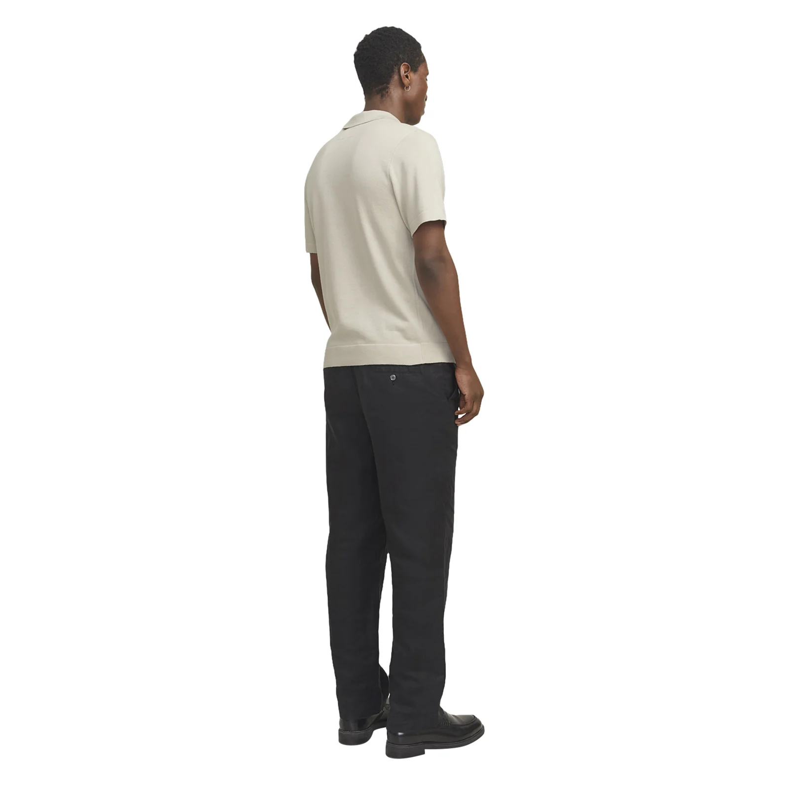 Jack & Jones Mens Blamilano Spring Knit Short Sleeve Polo Shirt - Image 9