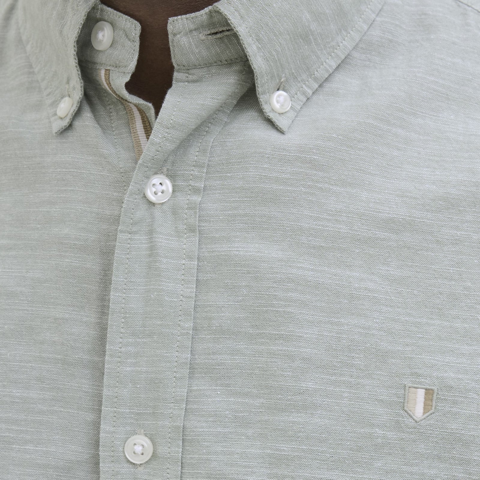Jack & Jones Mens Blusummer Shield Short Sleeve Shirt - Image 9