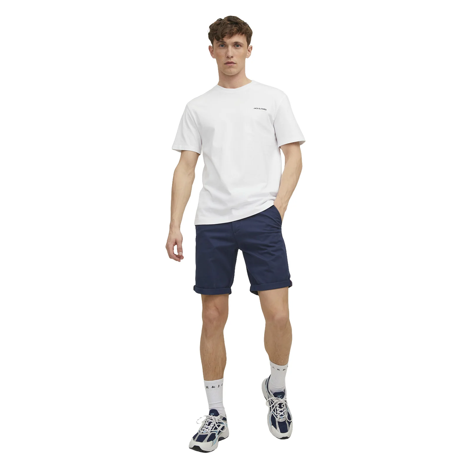 Jack & Jones Mens Bowie Shorts Solid Chino Shorts - Image 10