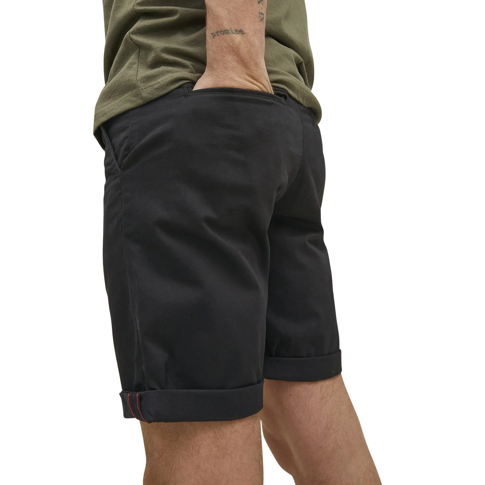 Jack & Jones Mens Bowie Shorts Solid Chino Shorts - Image 22
