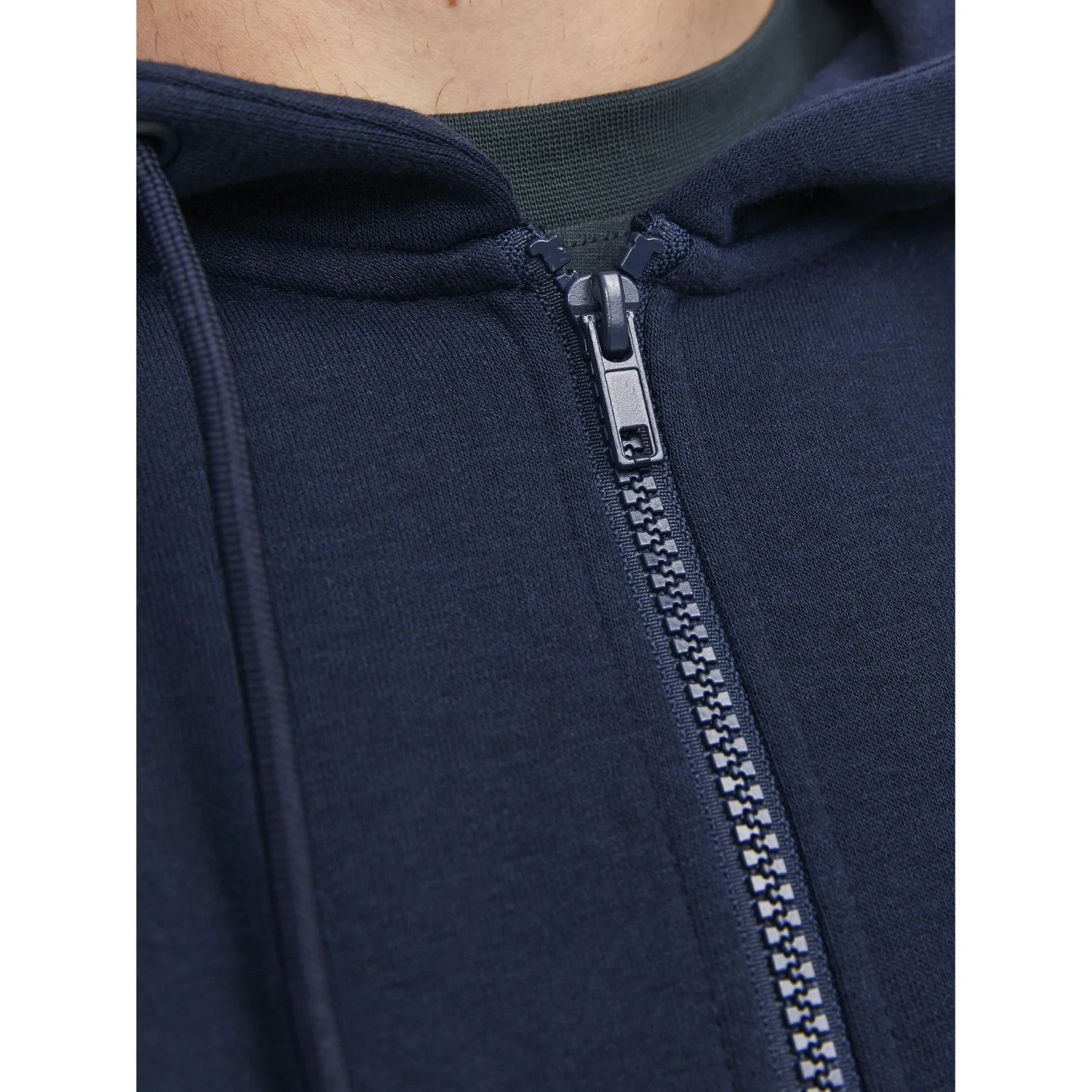 Jack & Jones Mens Bradley Sweat Zip Big & Tall Hoodie - Image 14