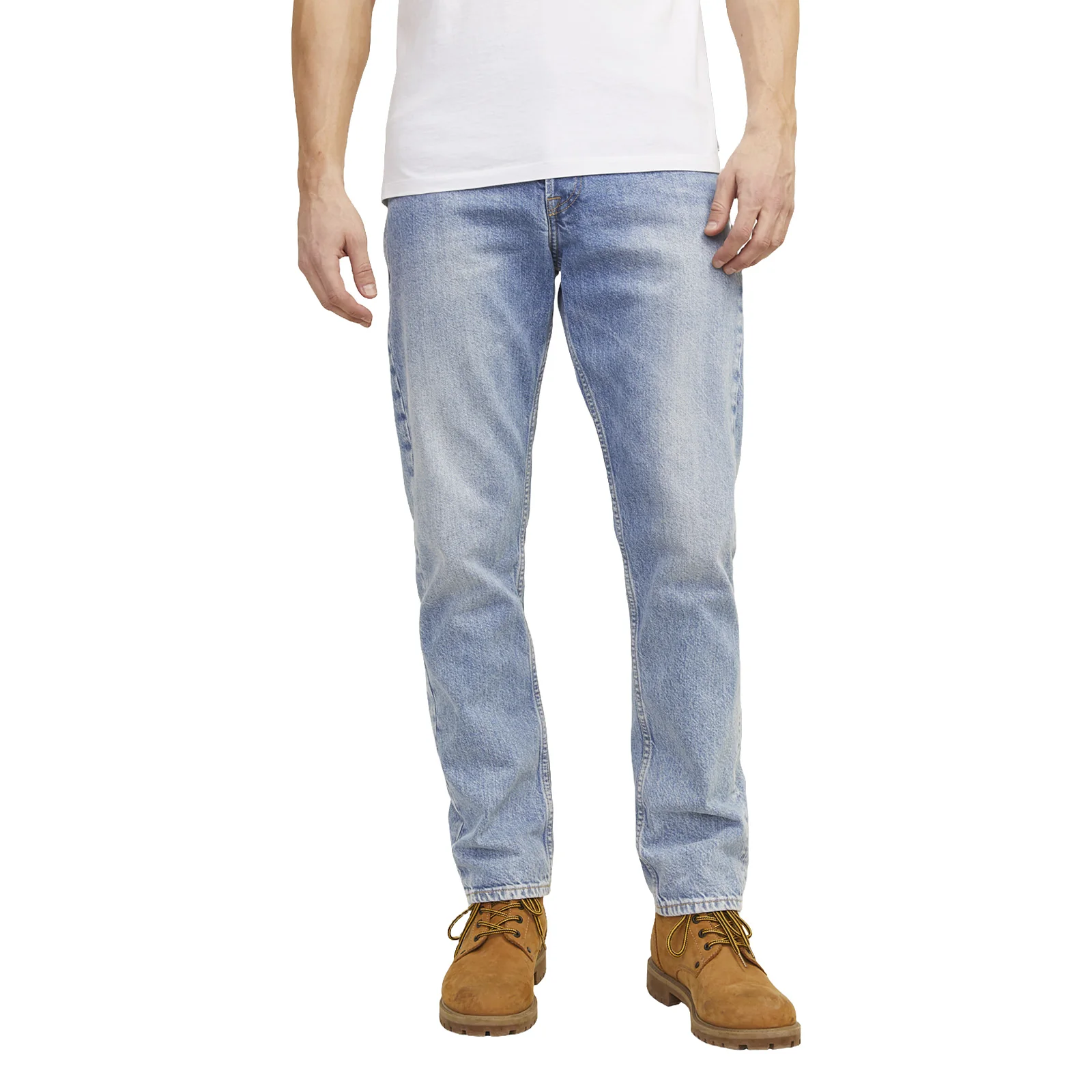 Jack & Jones Mens Chris Original Sbd 920 Relaxed Fit Jeans - Image 2