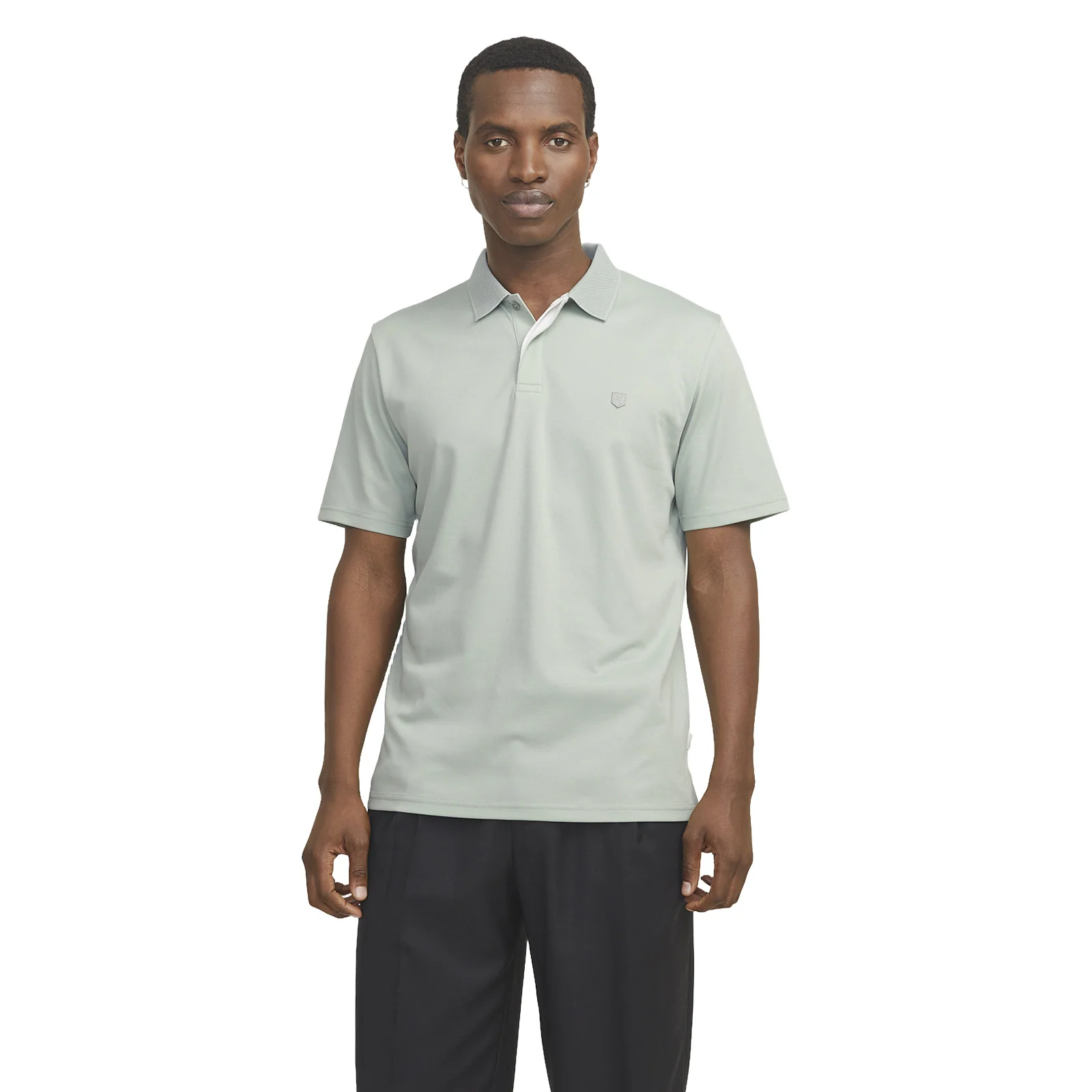 Jack & Jones Mens Crodney Short Sleeve Polo Shirt - Image 2