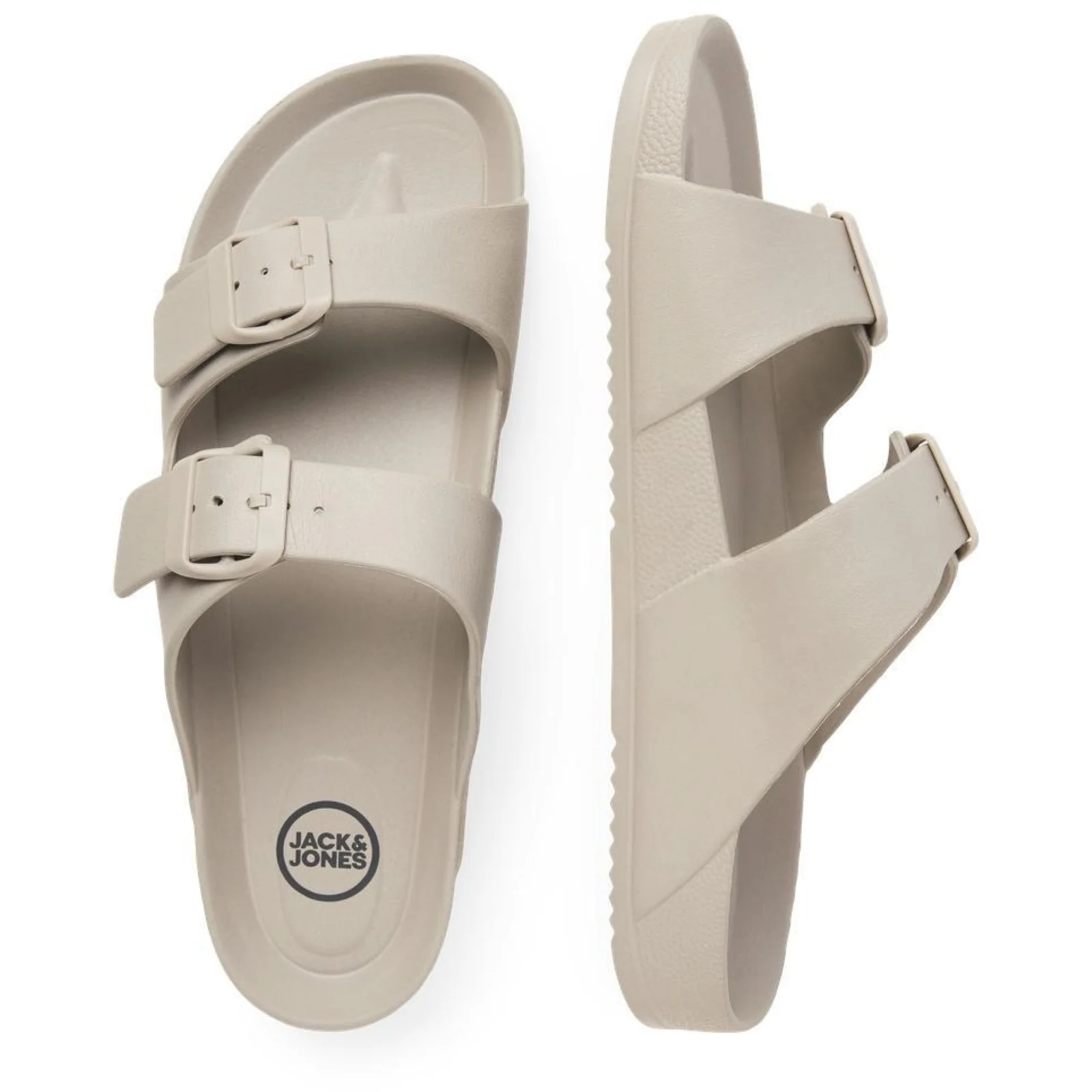 Jack & Jones Mens Croxton Moulded Two Strap Sandals - Image 13