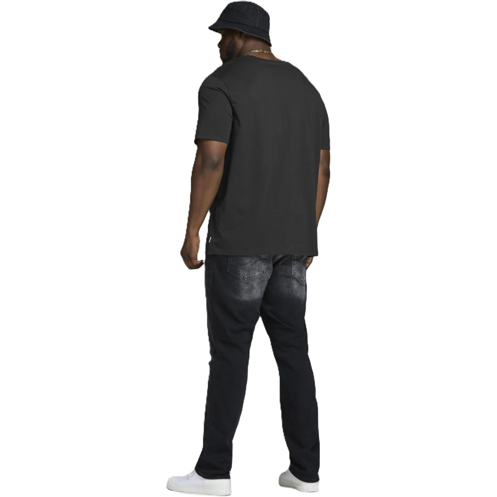 Jack & Jones Mens Organic Basic O-Neck Big & Tall Short Sleeve T-Shirt - Image 12