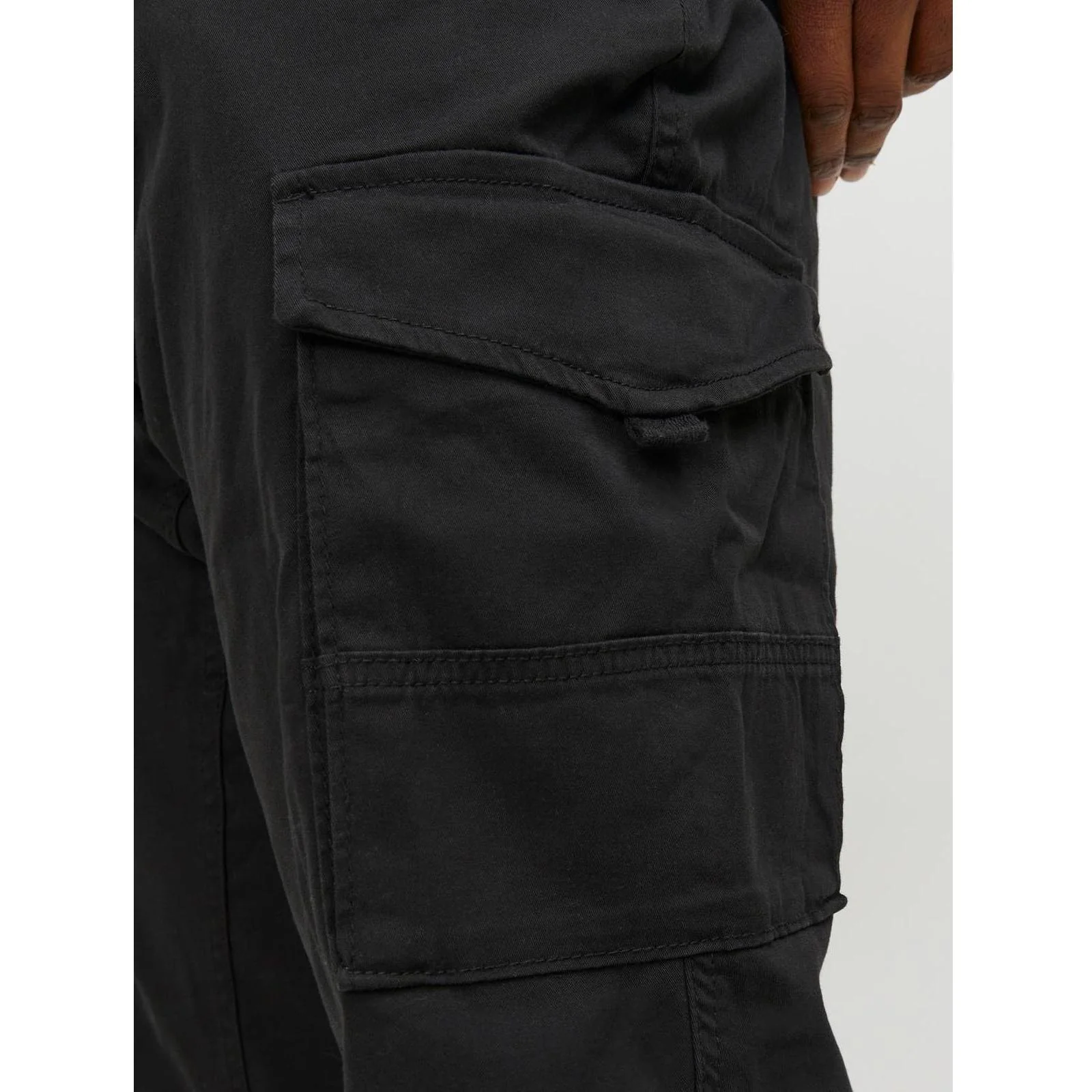 Jack & Jones Mens Paul Big & Tall Slim Tapered Fit Cargo Pants - Image 6