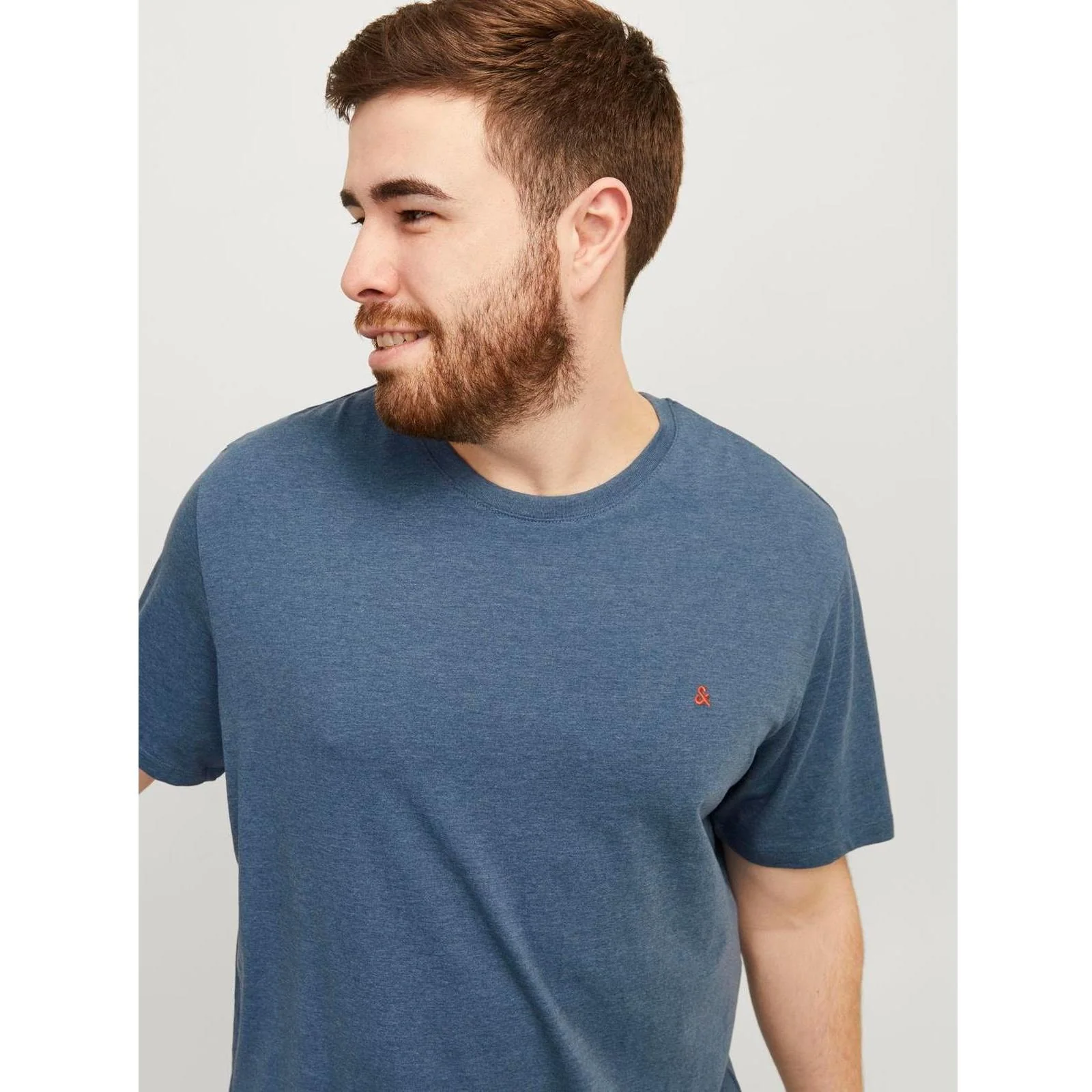 Jack & Jones Mens Paulos Big & Tall Short Sleeve T-Shirt - Image 13