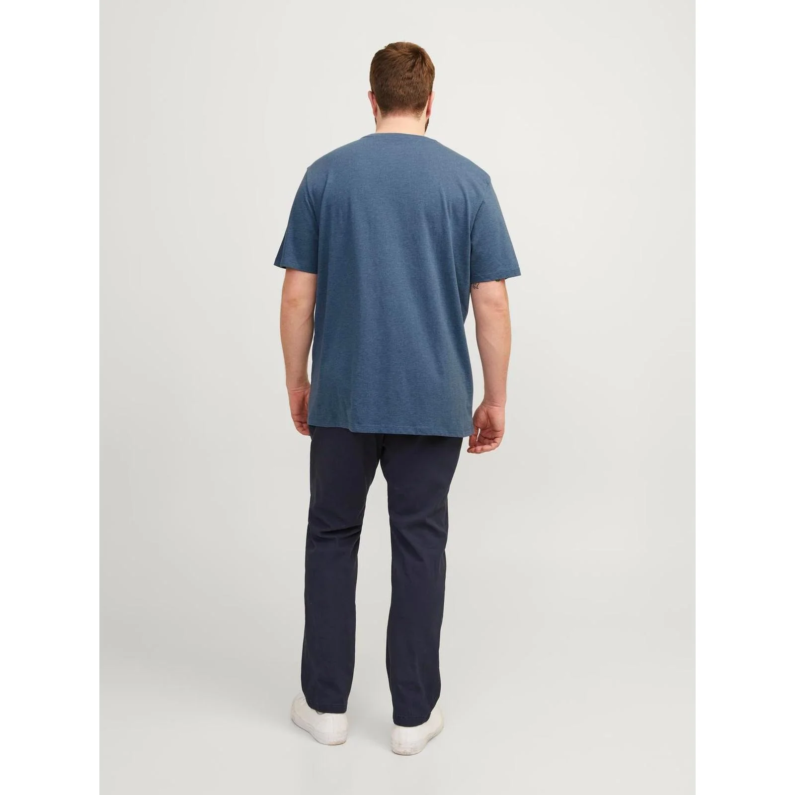 Jack & Jones Mens Paulos Big & Tall Short Sleeve T-Shirt - Image 9
