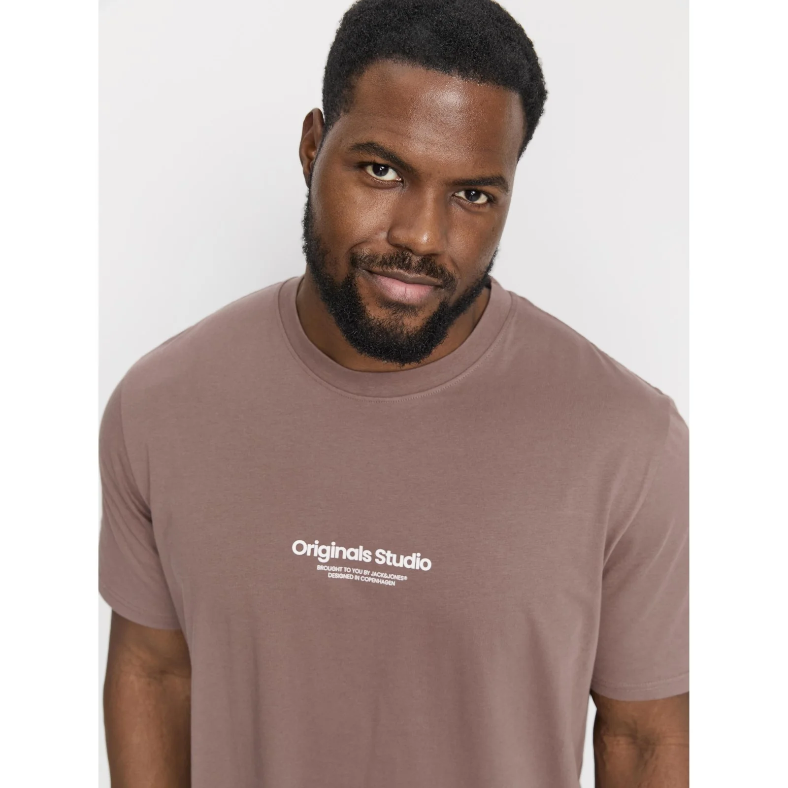 Jack & Jones Mens Vesterbro Crew Neck Big & Tall Short Sleeve T-Shirt - Image 15