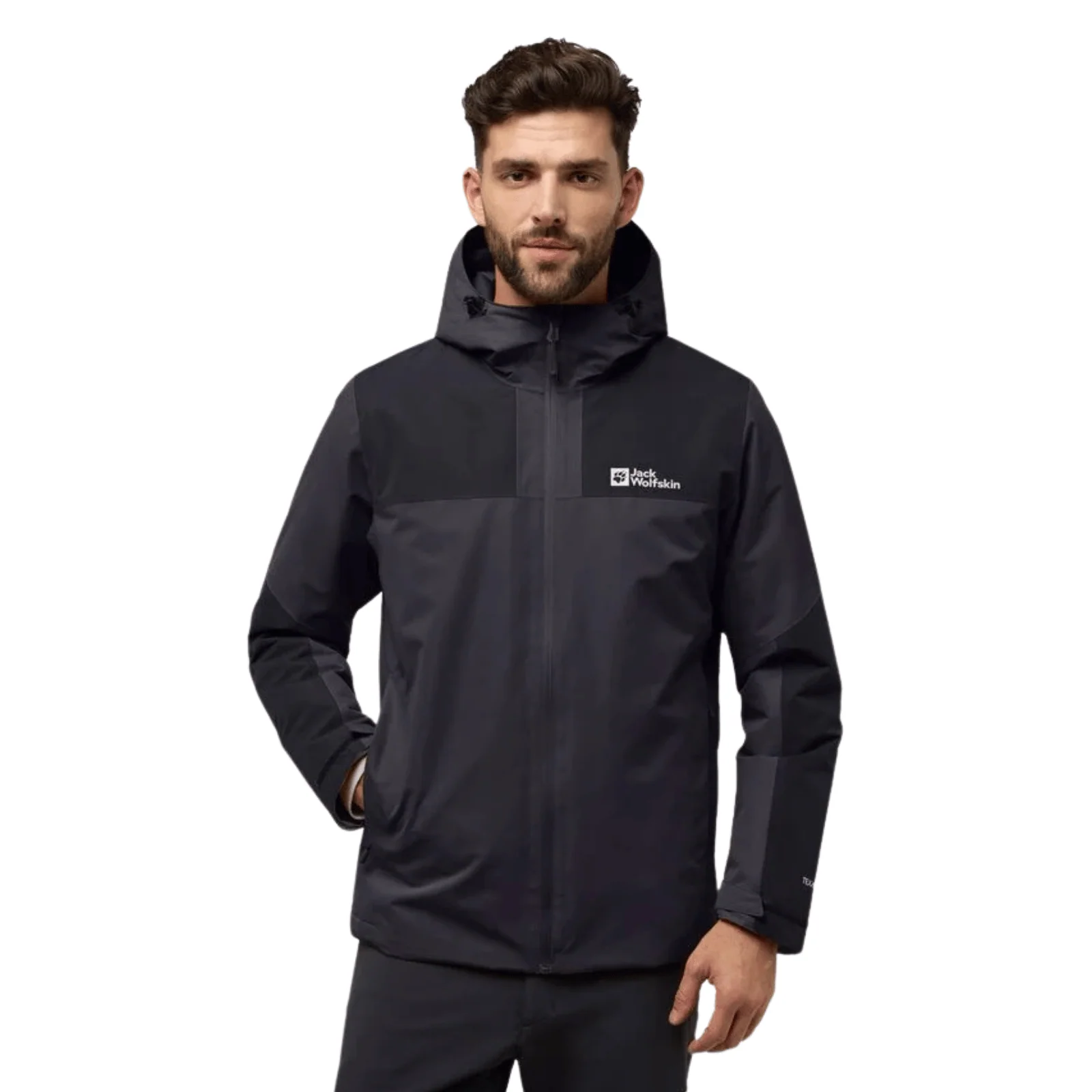 Jack Wofskin Mens Jasper Waterproof Hooded Jacket - Image 4