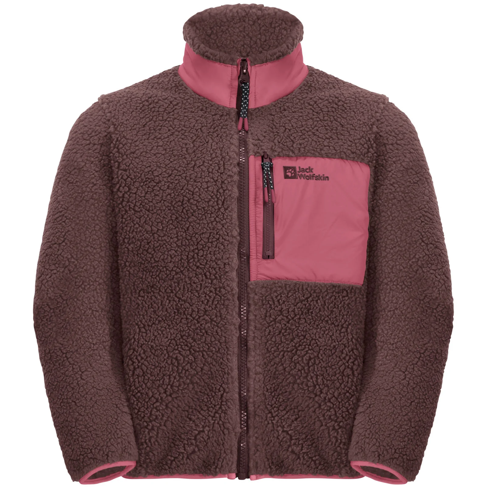 Jack Wolfskin Kids Ice Curl Full Zip Soft Fleece Jacket - Image 2