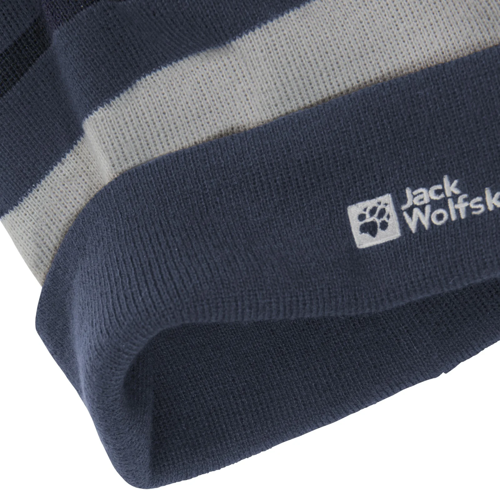 Jack Wolfskin Kids Stripy Knit Winter Beanie - Image 10