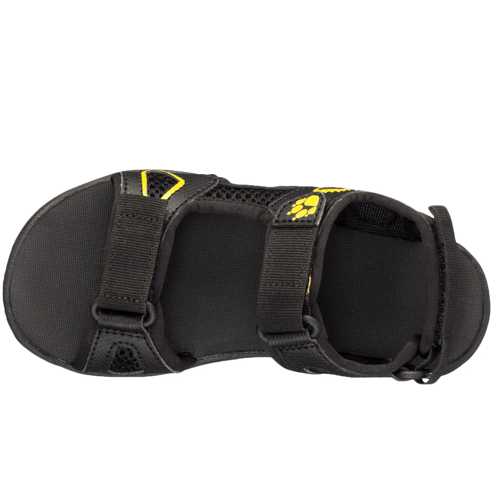 Jack Wolfskin Kids Taraco Hook & Loop Sandals - Black - Image 3
