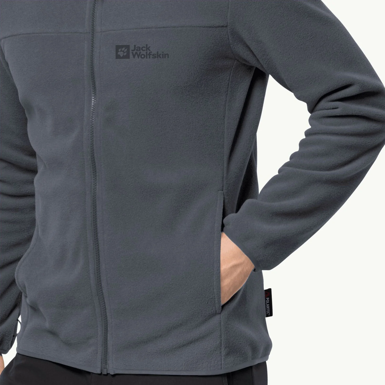 Jack Wolfskin Mens Beilstein Full Zip Fleece Jacket - Image 16