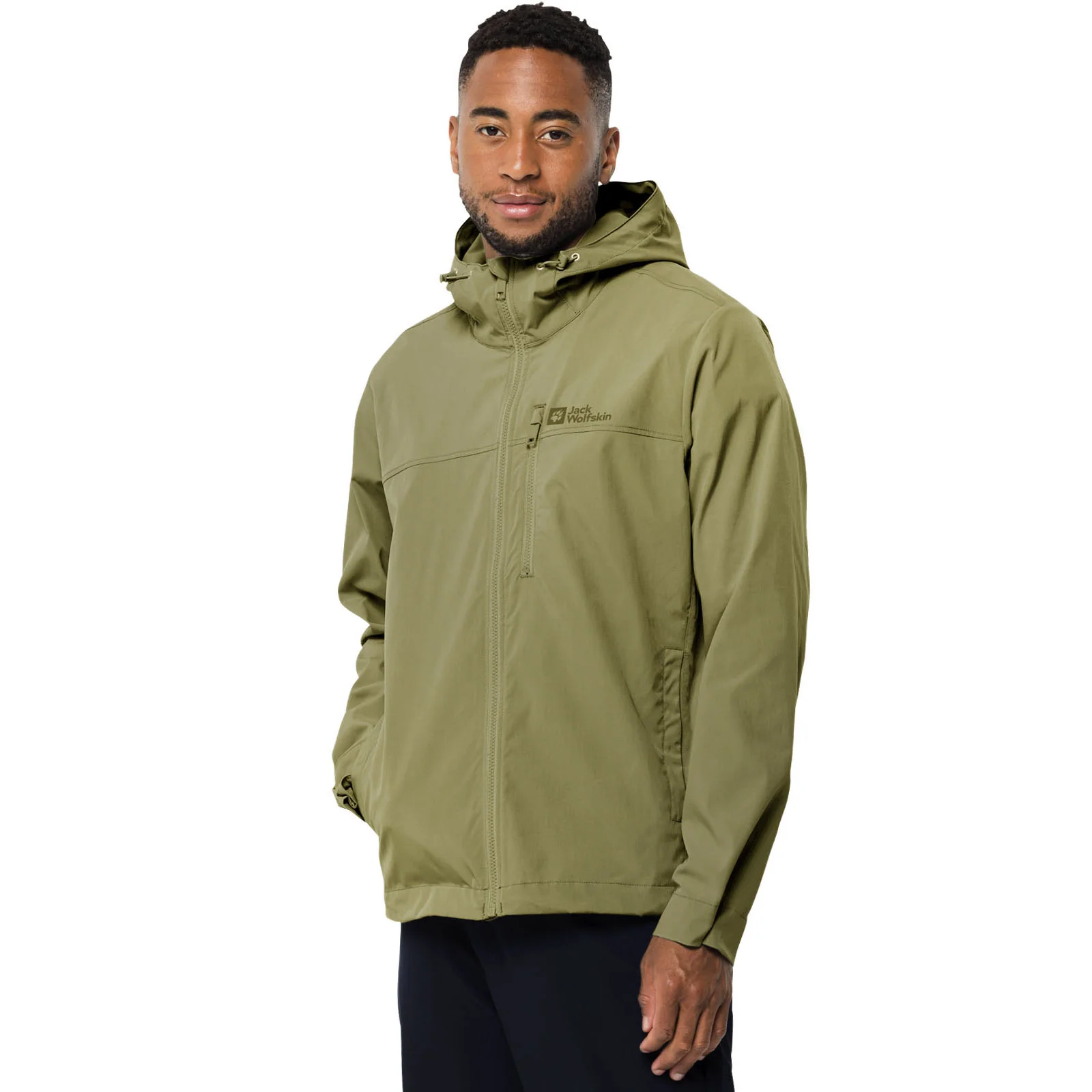 Jack Wolfskin Mens Desert Wind Walking Jacket - Image 3