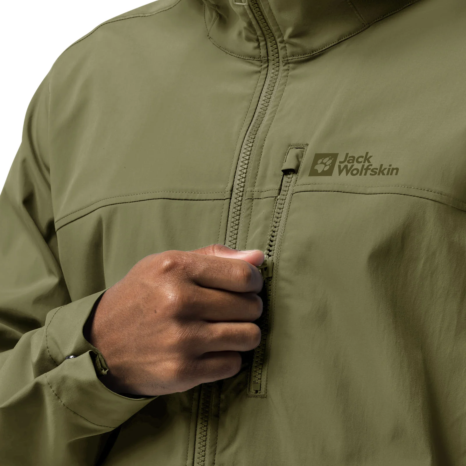 Jack Wolfskin Mens Desert Wind Walking Jacket - Image 9