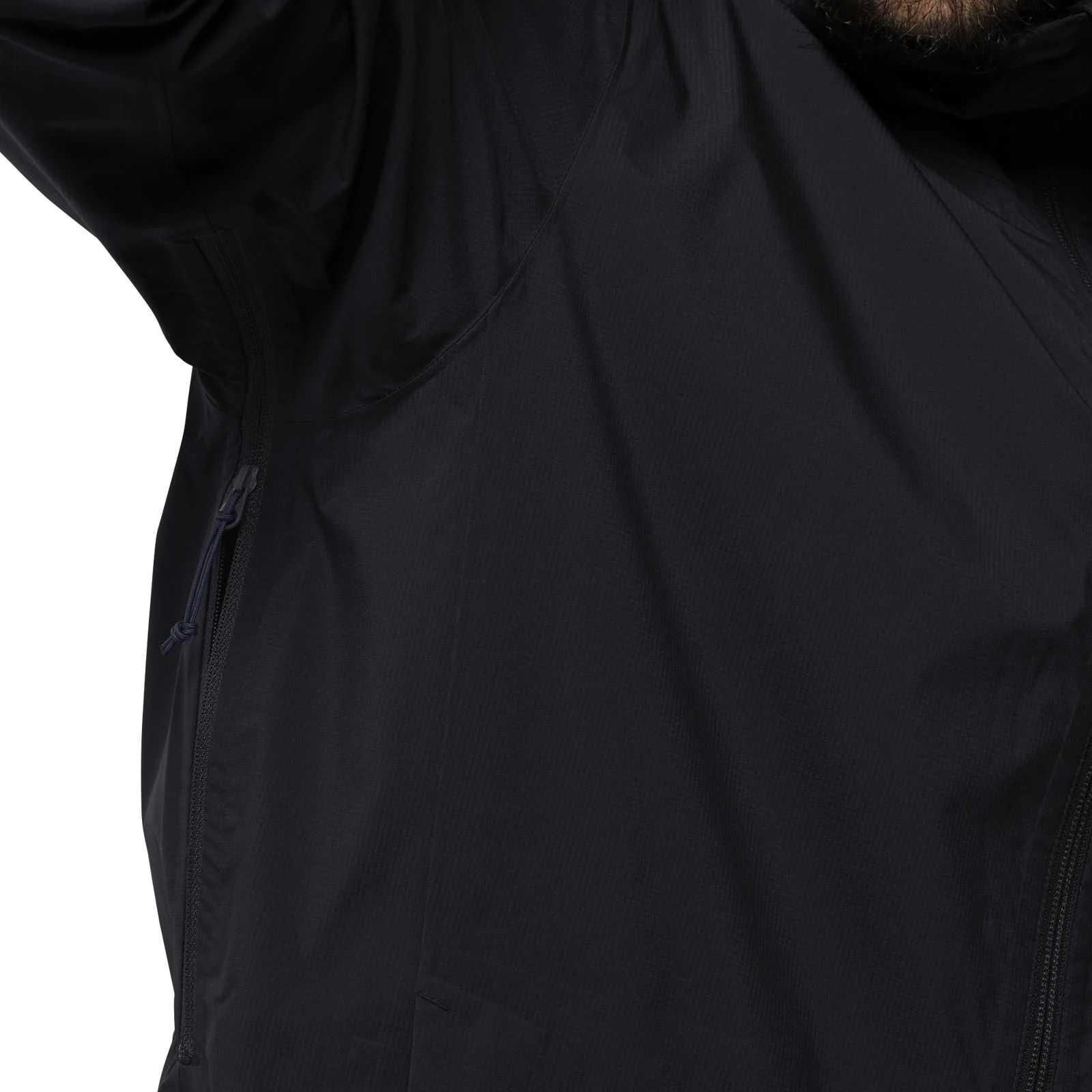 Jack Wolfskin Mens Elsberg 2.5l Waterproof Walking Jacket - Black - Image 5