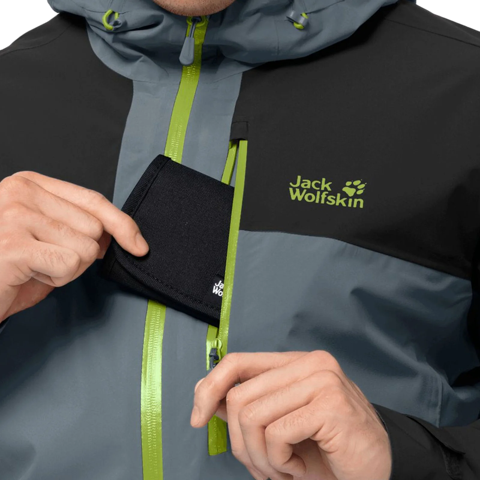 Jack Wolfskin Mens Go Hike Hardshell Waterproof Jacket - Image 7