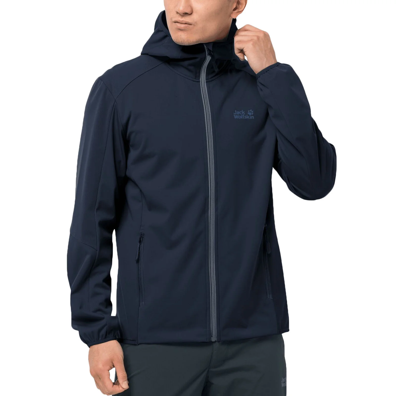 Jack Wolfskin Mens Go Hike Windproof Softshell Jacket - Image 4