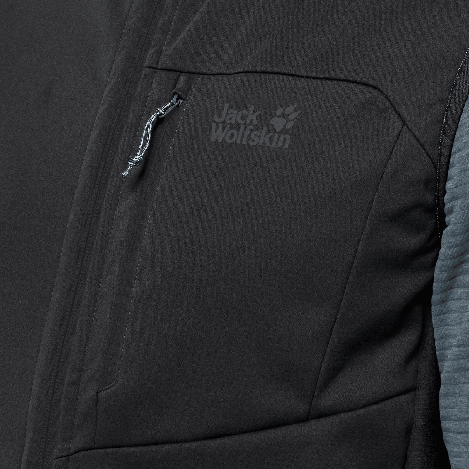 Jack Wolfskin Mens Highest Peak Stretch Softshell Bodywarmer Gilet - Image 10