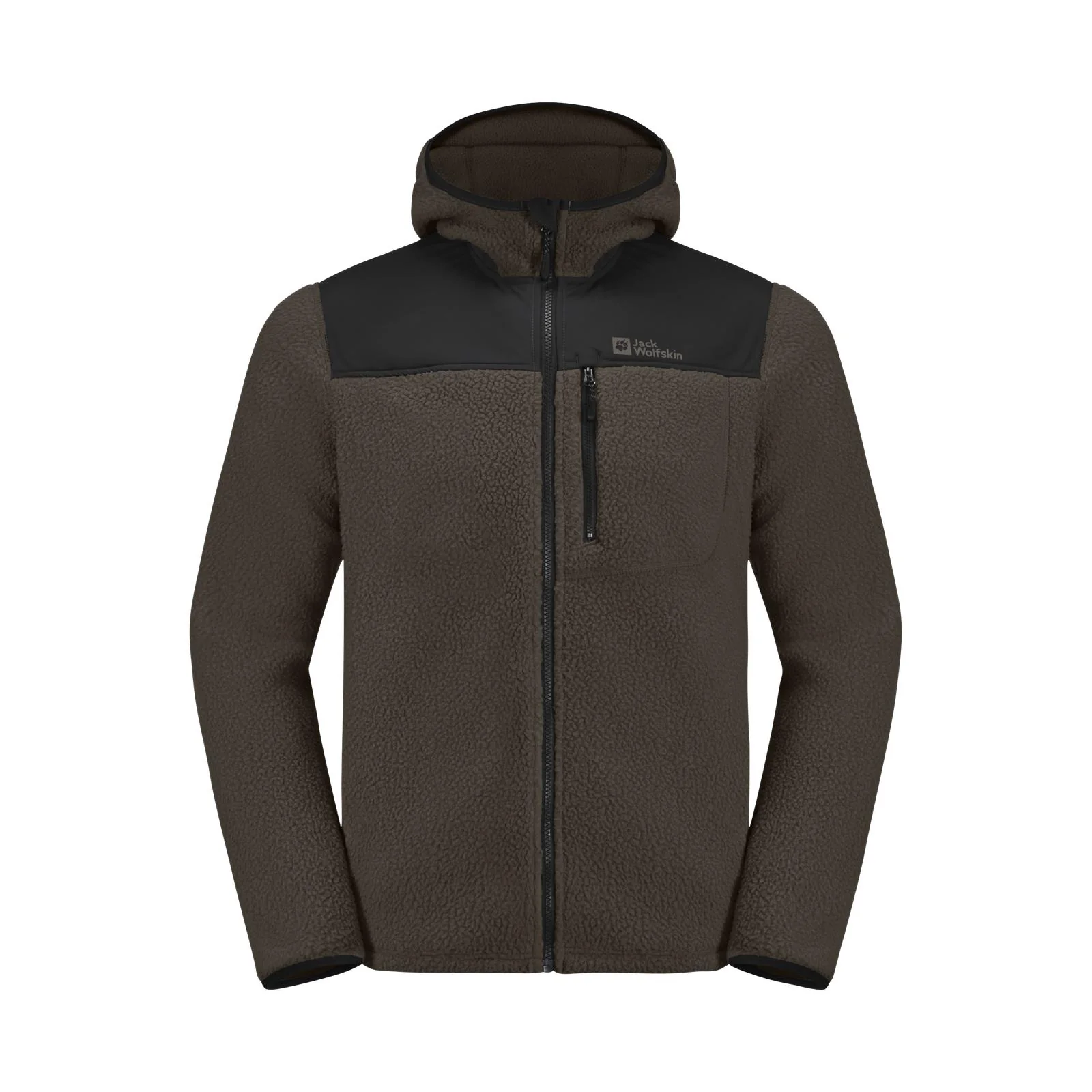 Jack Wolfskin Mens Kammweg Pile Full Zip High Neck Fleece - Image 4