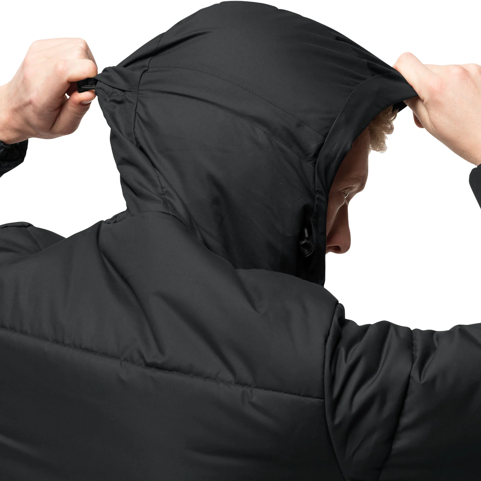 Jack Wolfskin Mens Kyoto XT Windproof Water Repellent Jacket - Black - Image 4