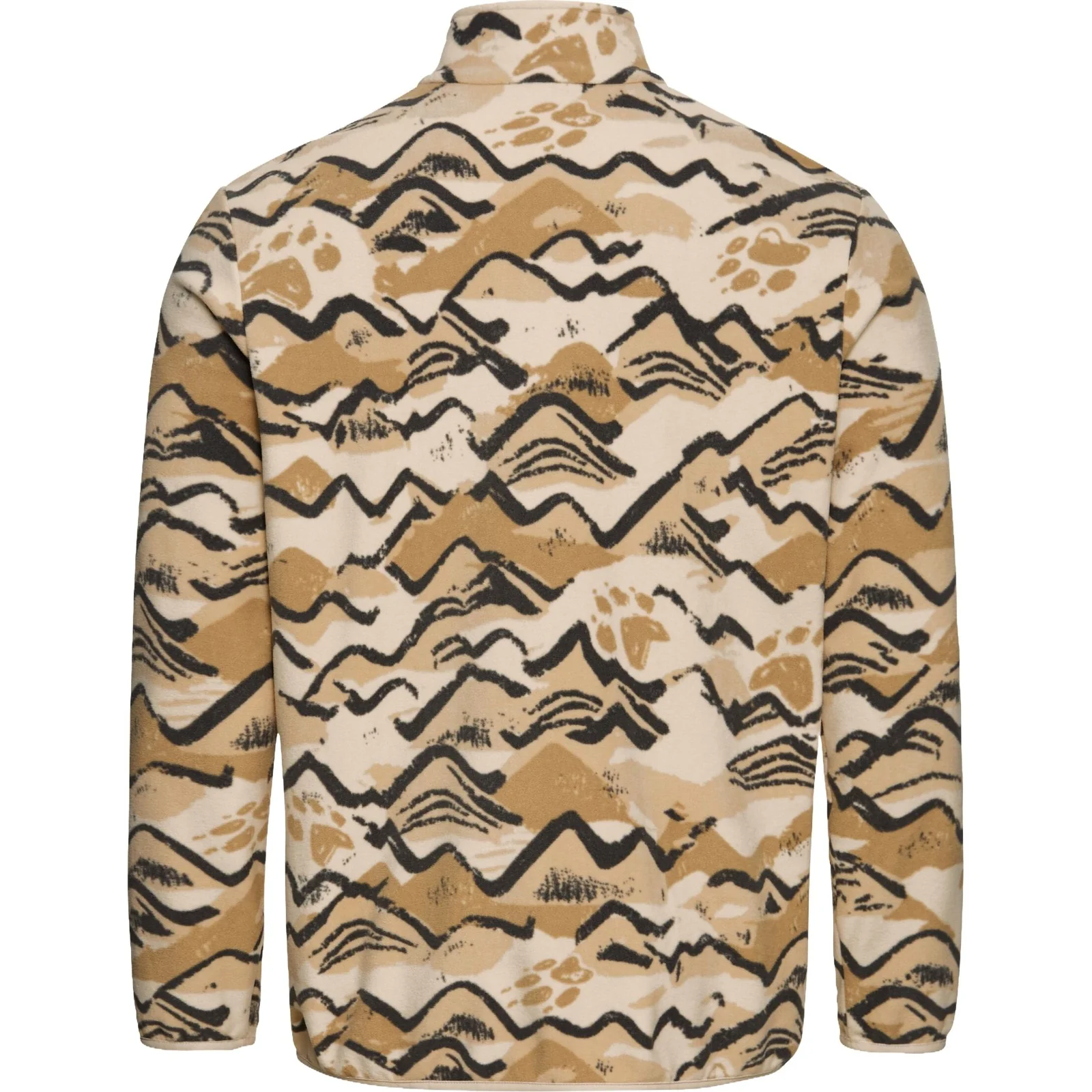 Jack Wolfskin Mens Paw Era 100 Print Half Zip Fleece - Image 9