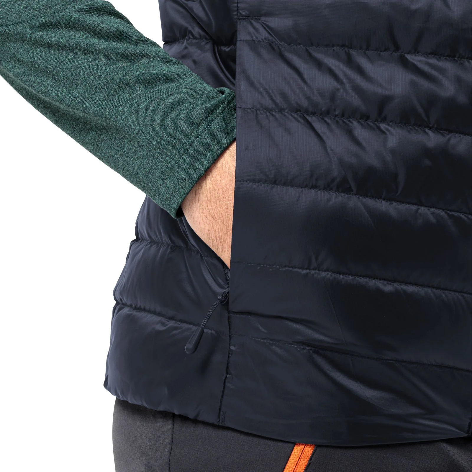 Jack Wolfskin Mens Pilvi Down Padded Water Repellent Gilet - Image 8