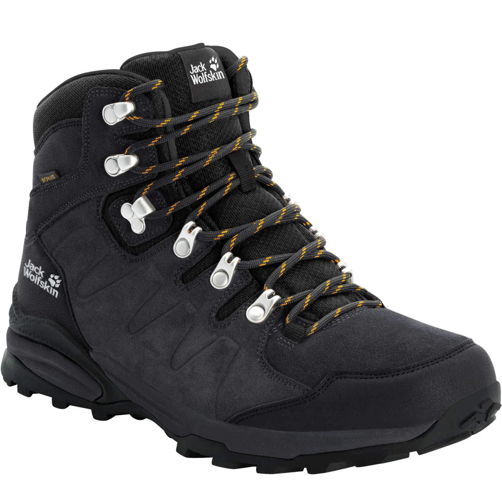 Jack Wolfskin Mens Refugio Texapore Waterproof Leather Walking Boots - Image 4