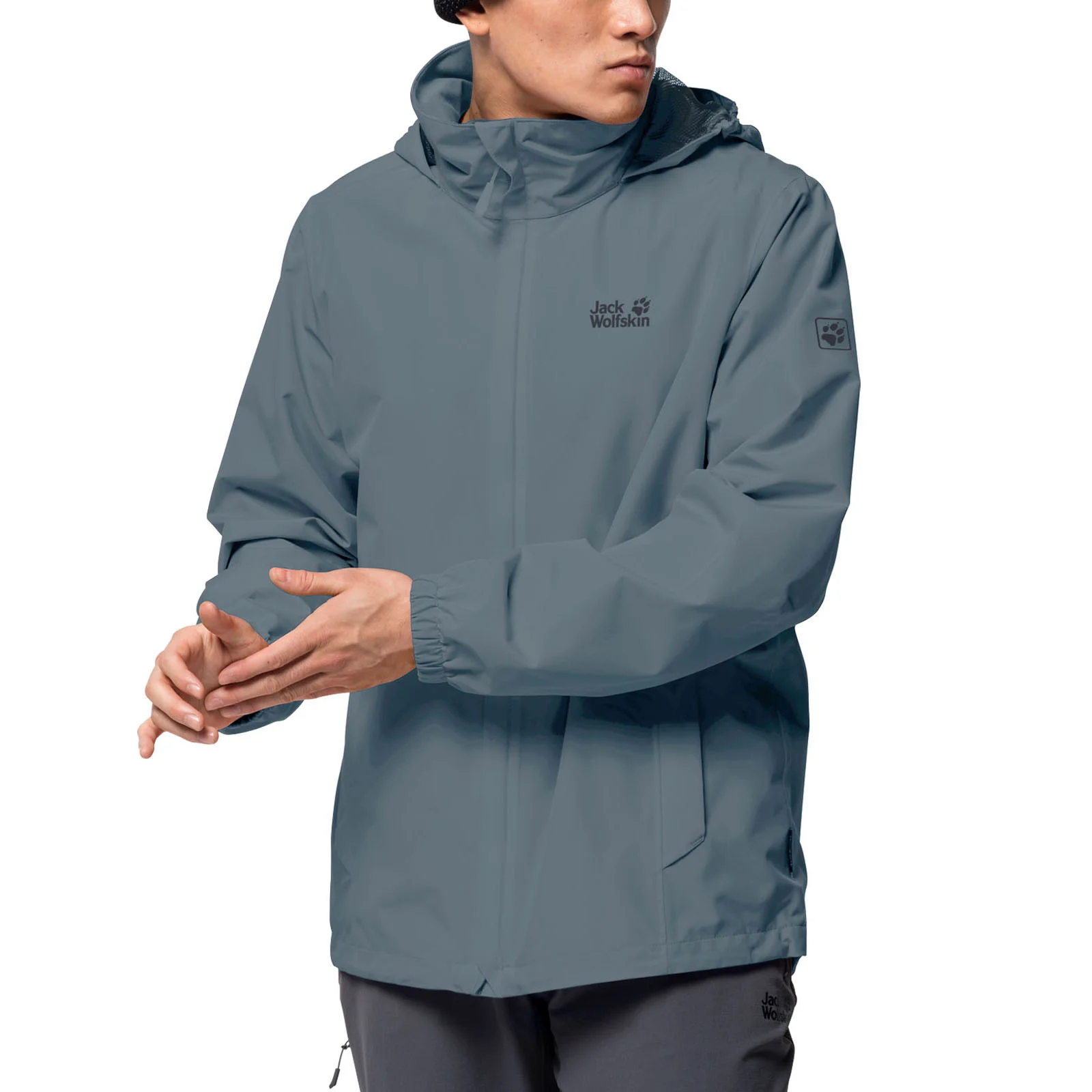 Jack Wolfskin Mens Stormy Point Waterproof Windproof Coat - Image 5